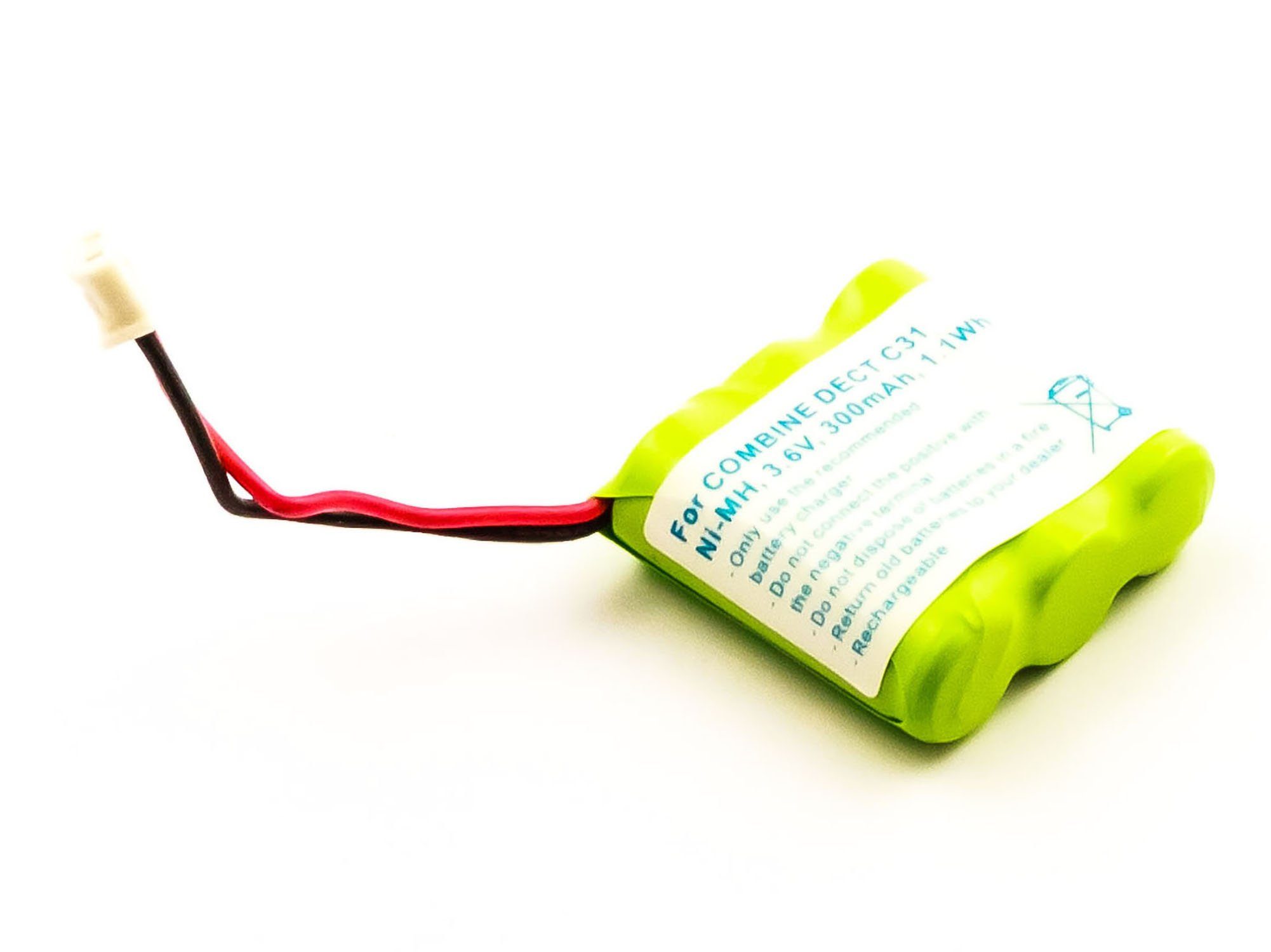 AGI Akku kompatibel mit Binatone E3300 Quad Akku Akku