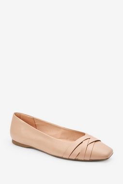 Next Forever Comfort® Eckige Ballerinas aus Leder Ballerina (1-tlg)