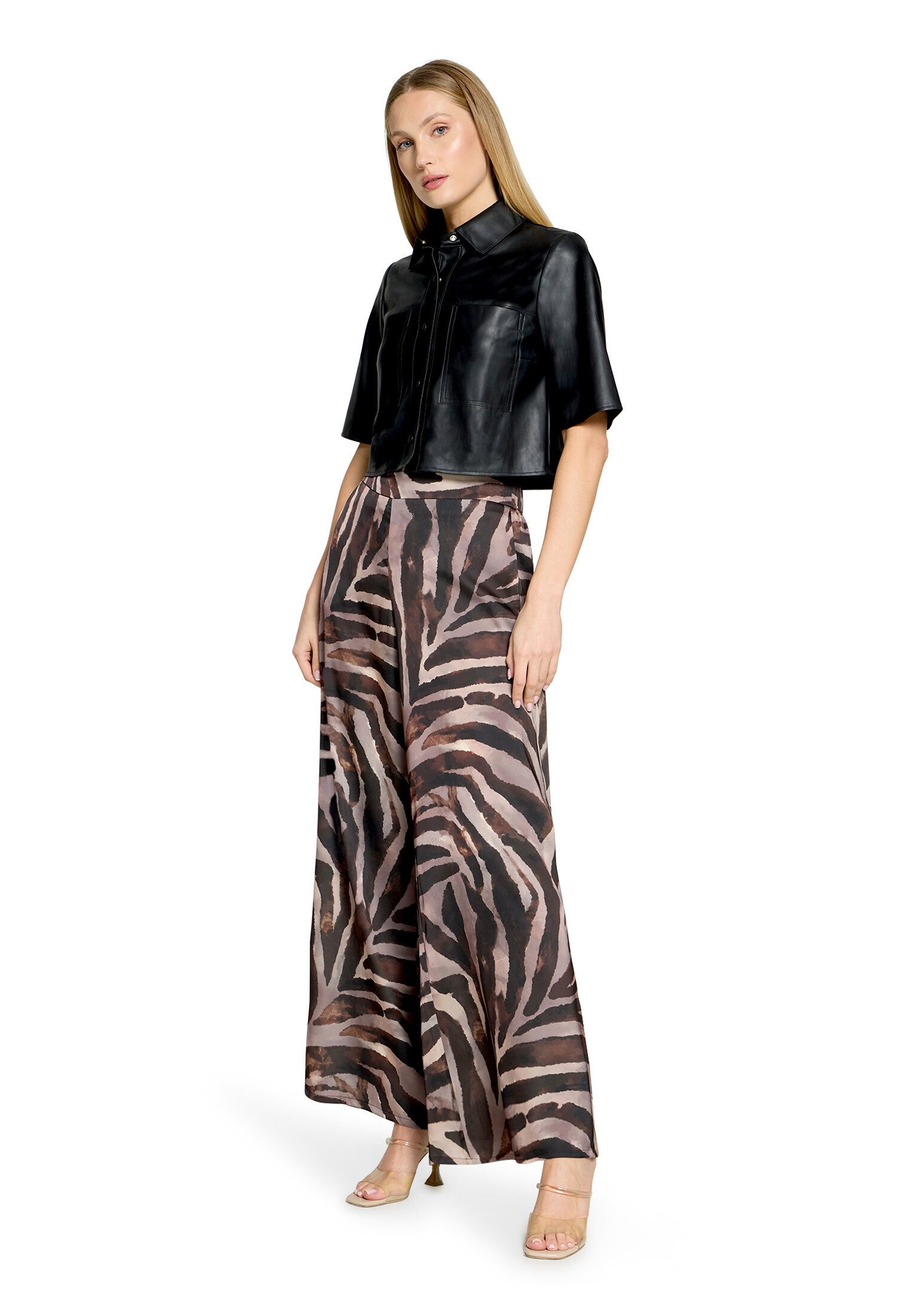 Vera Mont Marlene-Hose Damen mit Animalprint