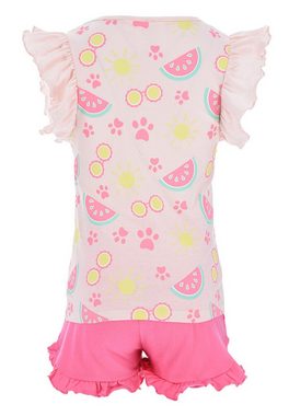 PAW PATROL T-Shirt & Shorts Skye Bekleidungs-Set (2-tlg) Shorty