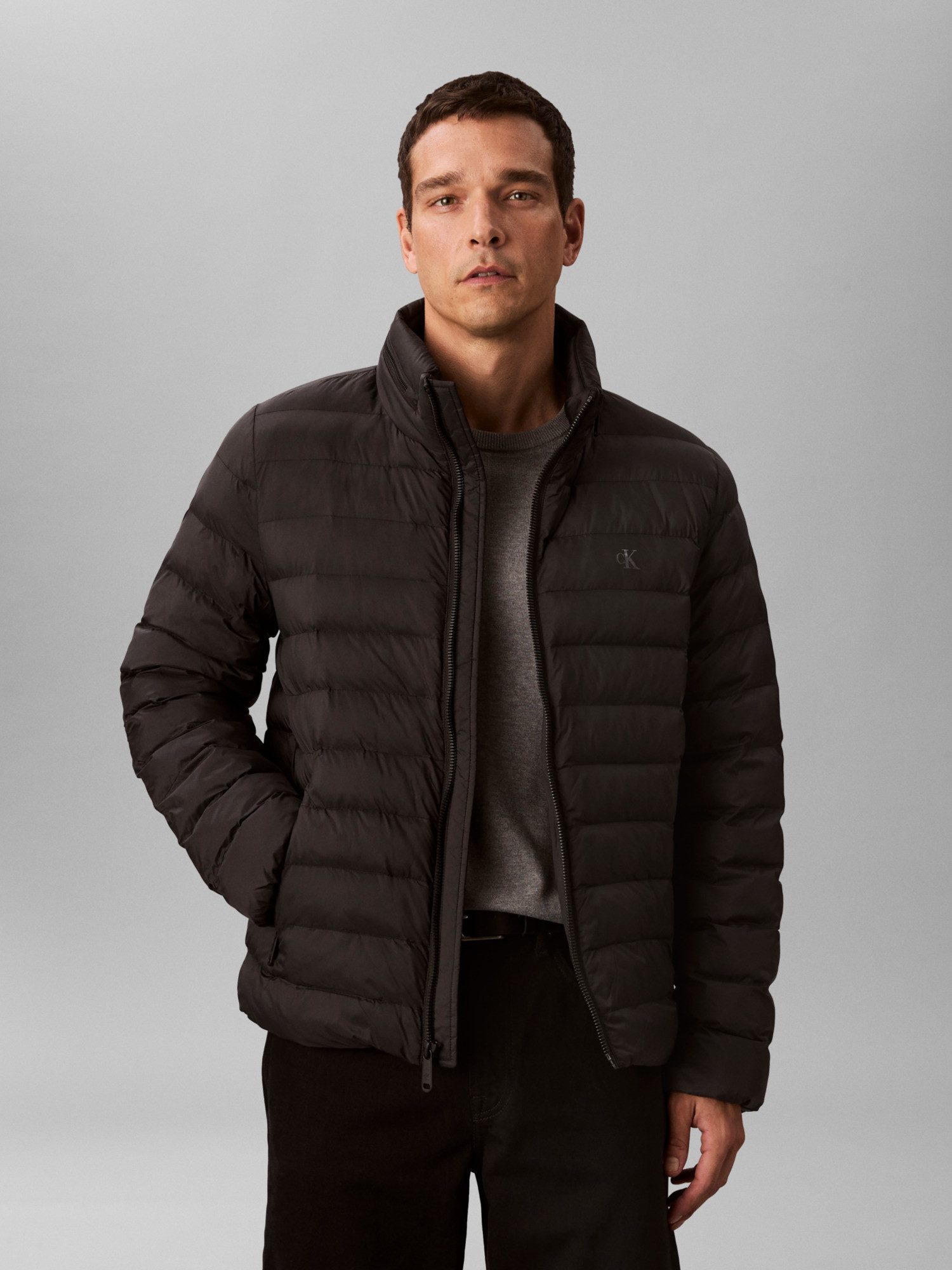Calvin Klein Jeans Steppjacke Regular fit mit Kapuze im Kragen günstig online kaufen