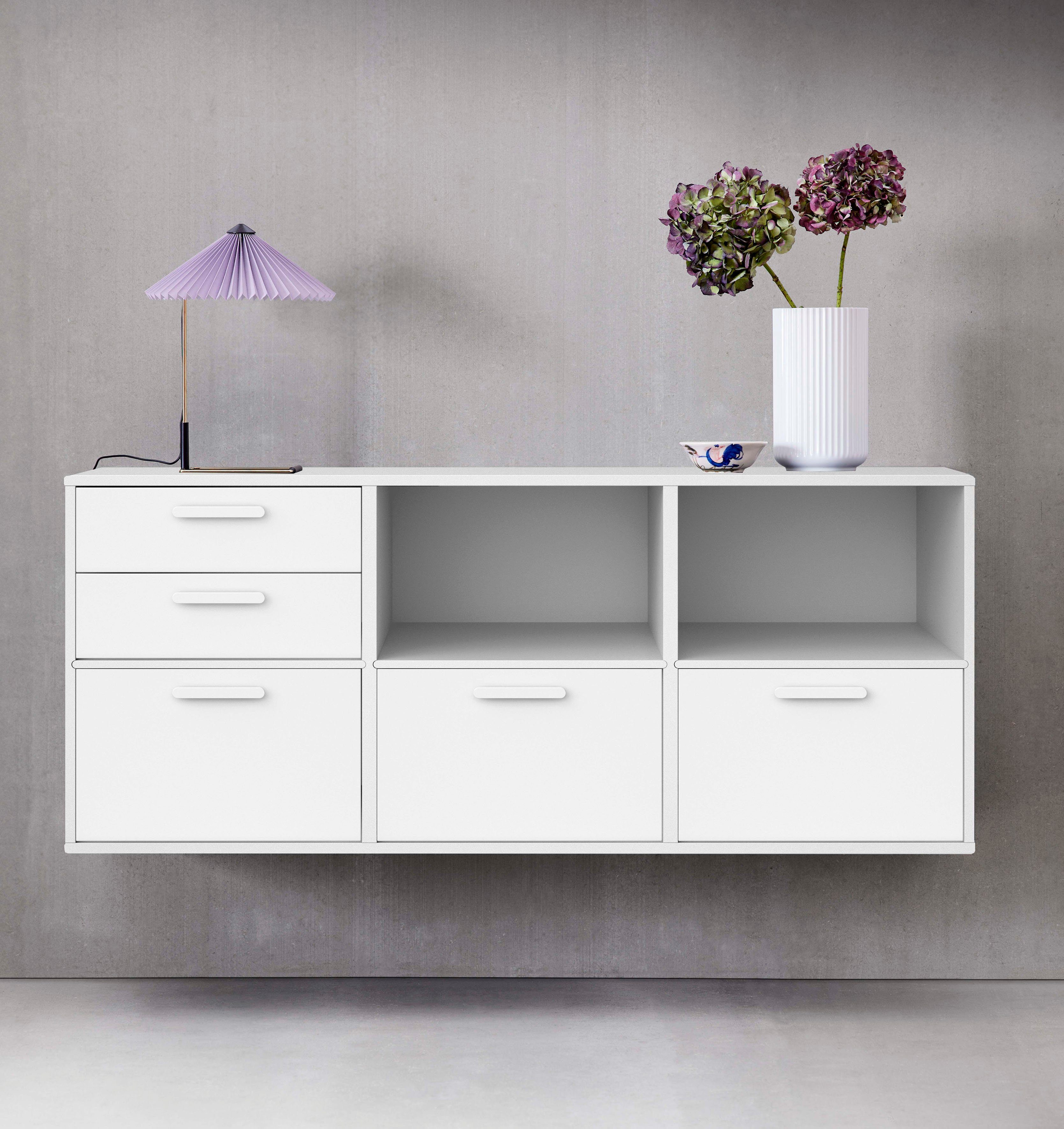 Hammel feste Modul Wandmontage/ Sideboard 005, stehend by 133,8 Breite cm 3 Hammel Furniture Einlegeböden, montierbar, Keep