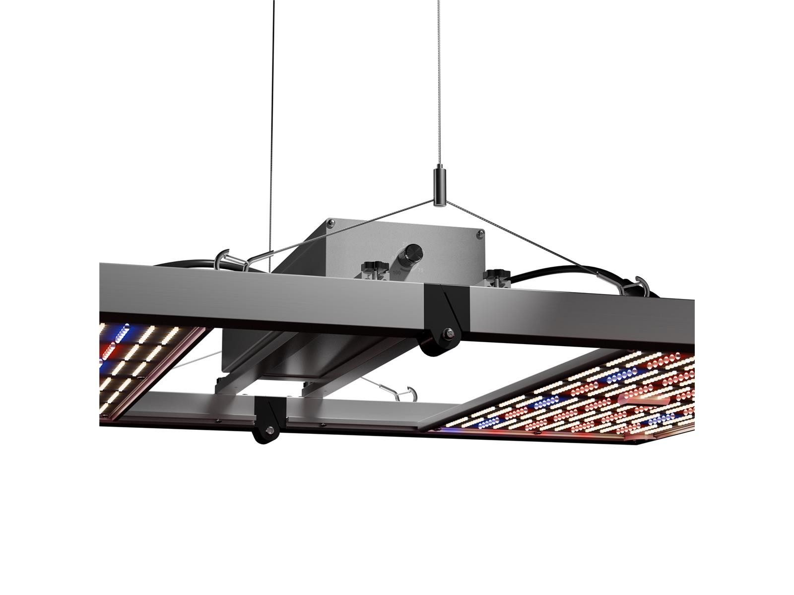 Caluma Pflanzenlampe Caluma LED Grow Lampe Force 480 W 64x47x16 cm, 2,7 µmol/J, 1296 µmol/s, Dimmfunktion, LED fest integriert, Vollspektrum, cm