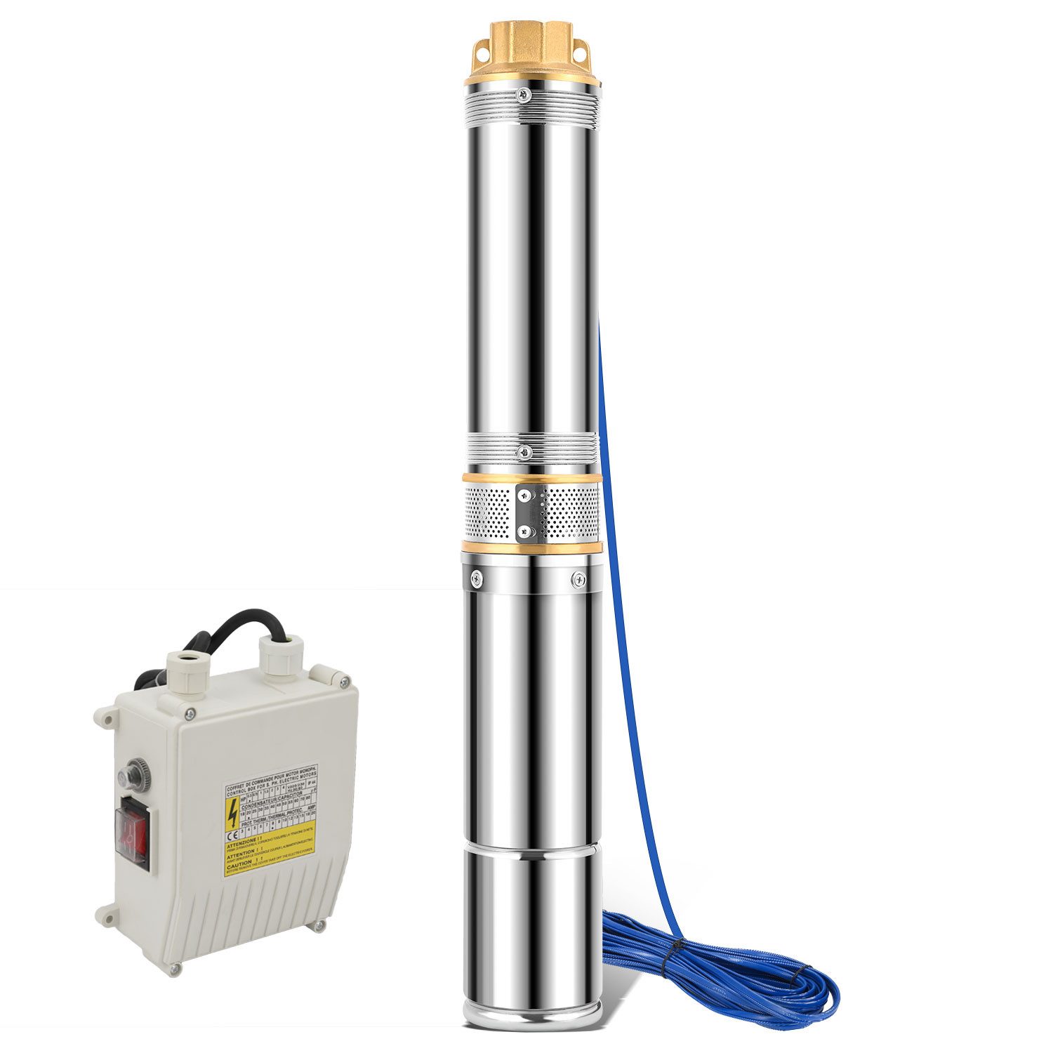 Clanmacy Tiefbrunnenpumpe Tiefbrunnenpumpe 0.37kW 0.75kW 1.1kW günstig online kaufen