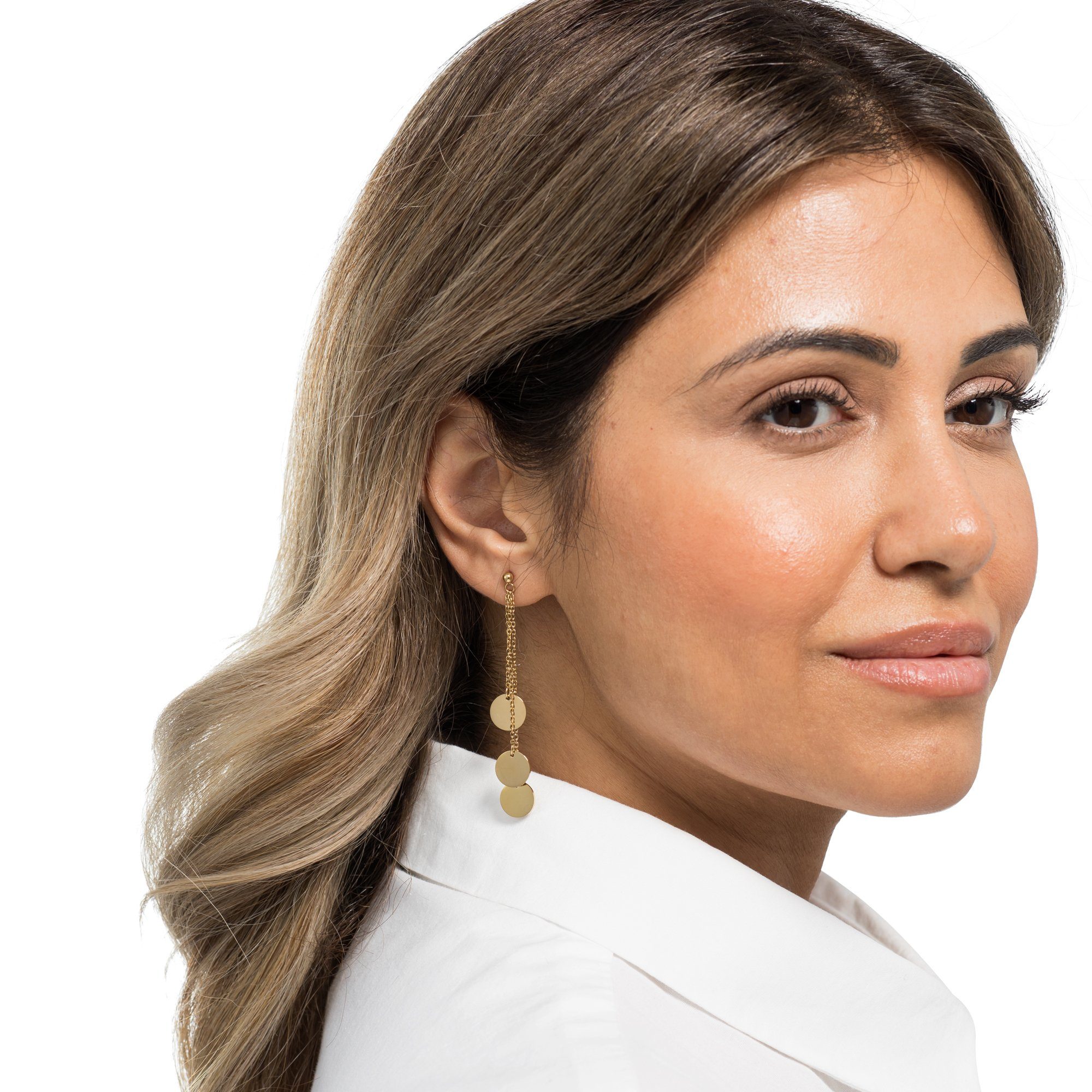 Heideman Paar Ohrstecker Janna silberfarben poliert (Ohrringe, inkl. Gesche günstig online kaufen