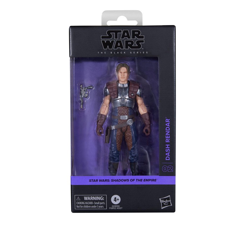 Hasbro Actionfigur Star Wars: Shadows of the Empire Black Series Actionfigur Dash Rendar