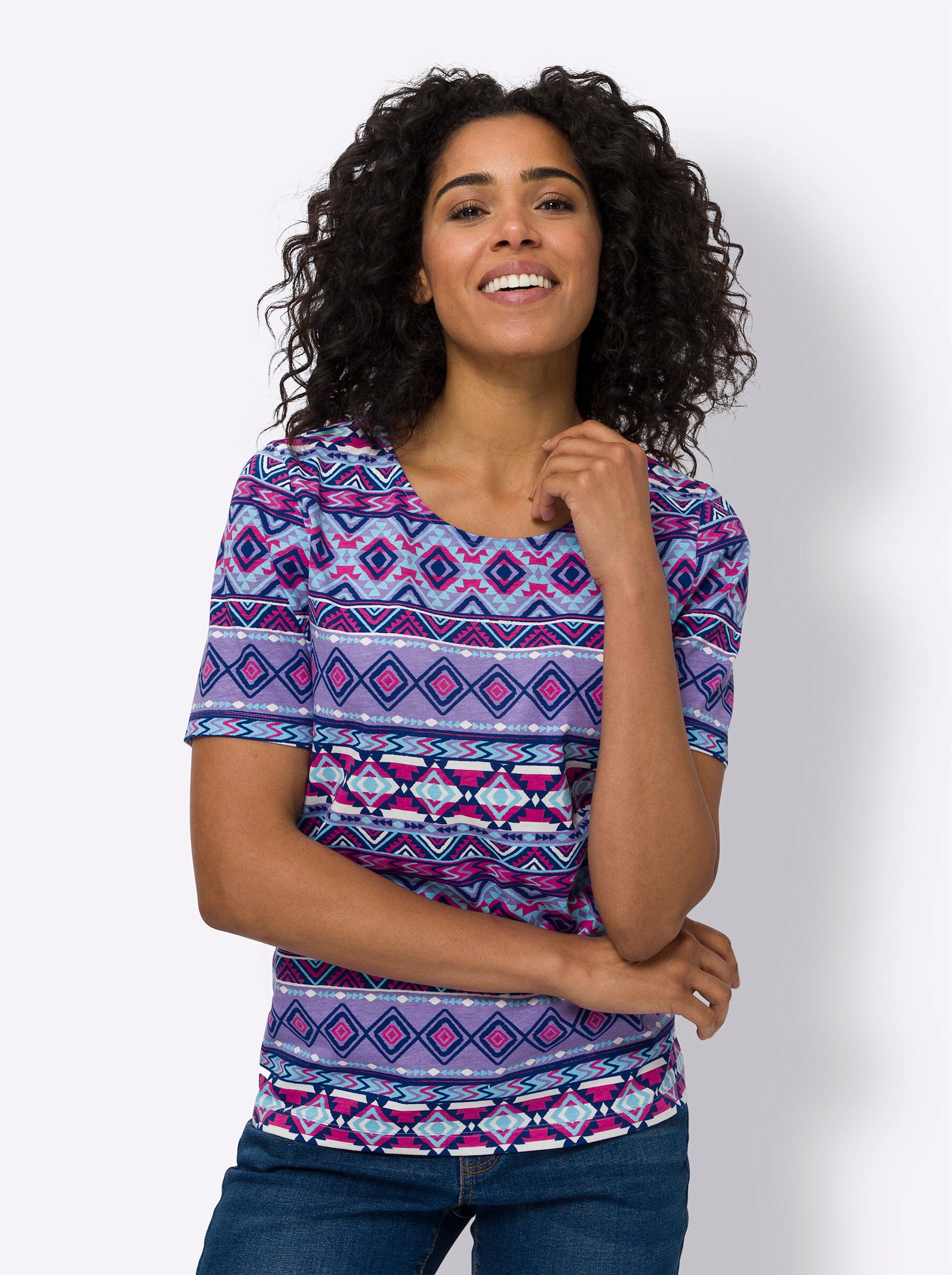 Sieh an! T-Shirt Kurzarm-Shirt Kurzarm günstig online kaufen