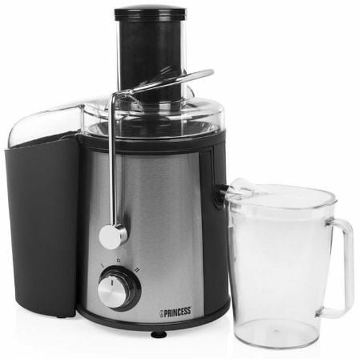 PRINCESS Entsafter Princess Saftpresse Entsafter 203040 Licuadora SchwarzSilberfarben 700, 700 W