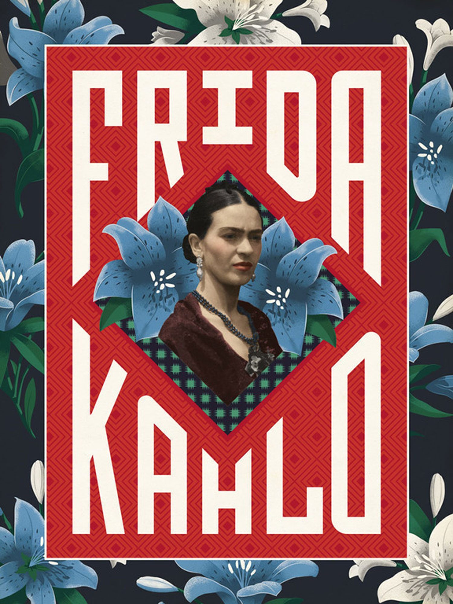 Kunstdruck Frida Kahlo - Kunstdruck - Portrait