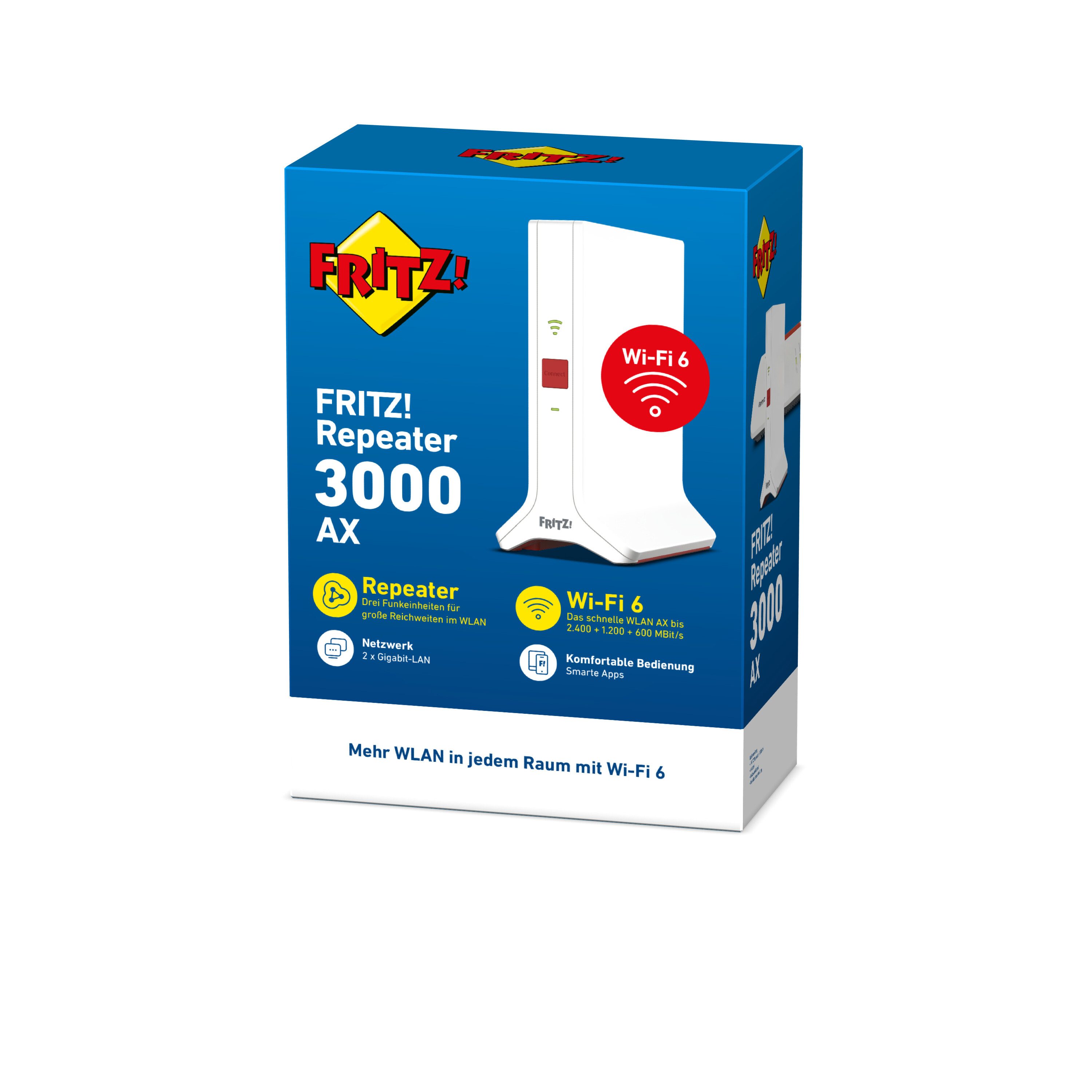 Fritz! FRITZ!Repeater 3000 AX WLAN-Repeater