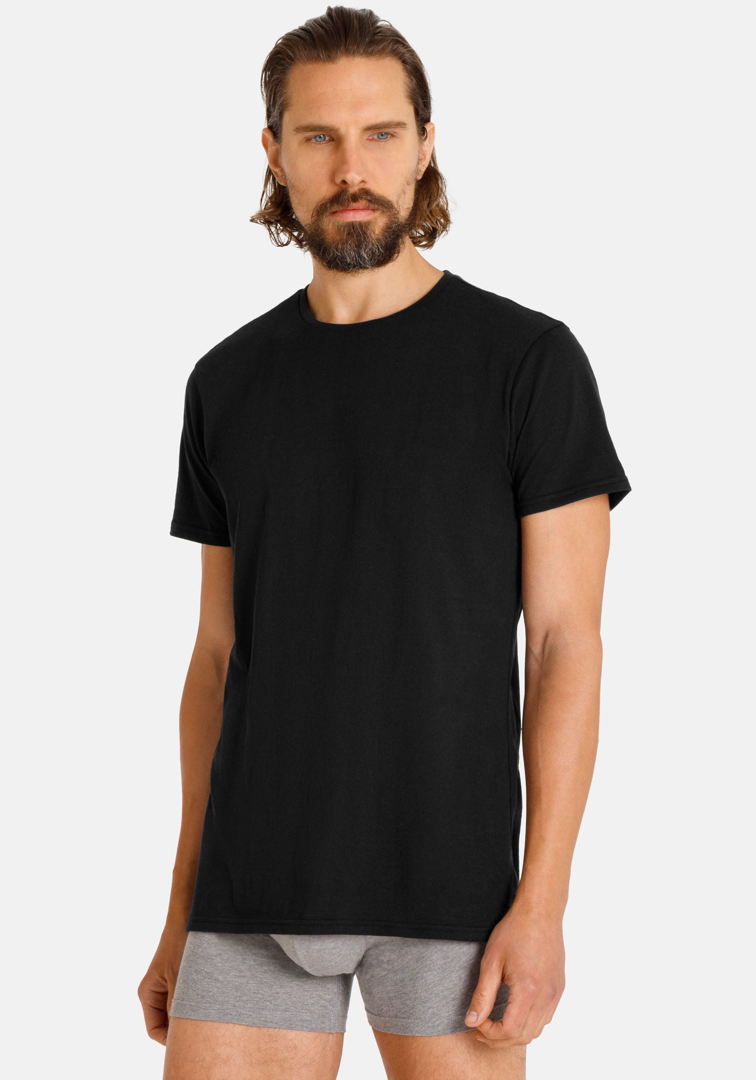 Camano T-Shirt comfort (2er Pack) mit Rundhalsausschnitt