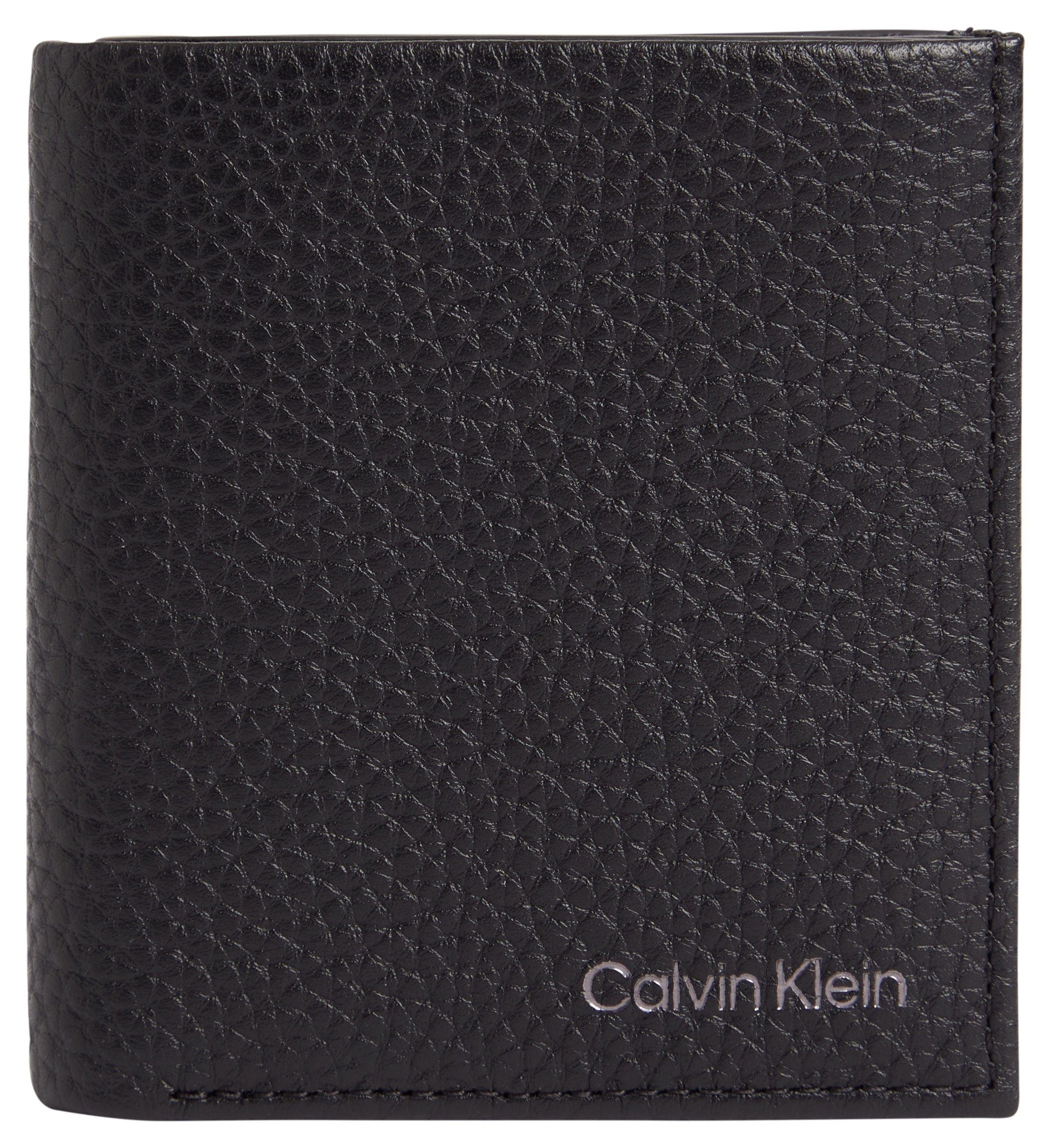 Klein Geldbörse WARMTH Calvin klassischem W/COIN, Markenschriftzug TRIFOLD mit 6CC