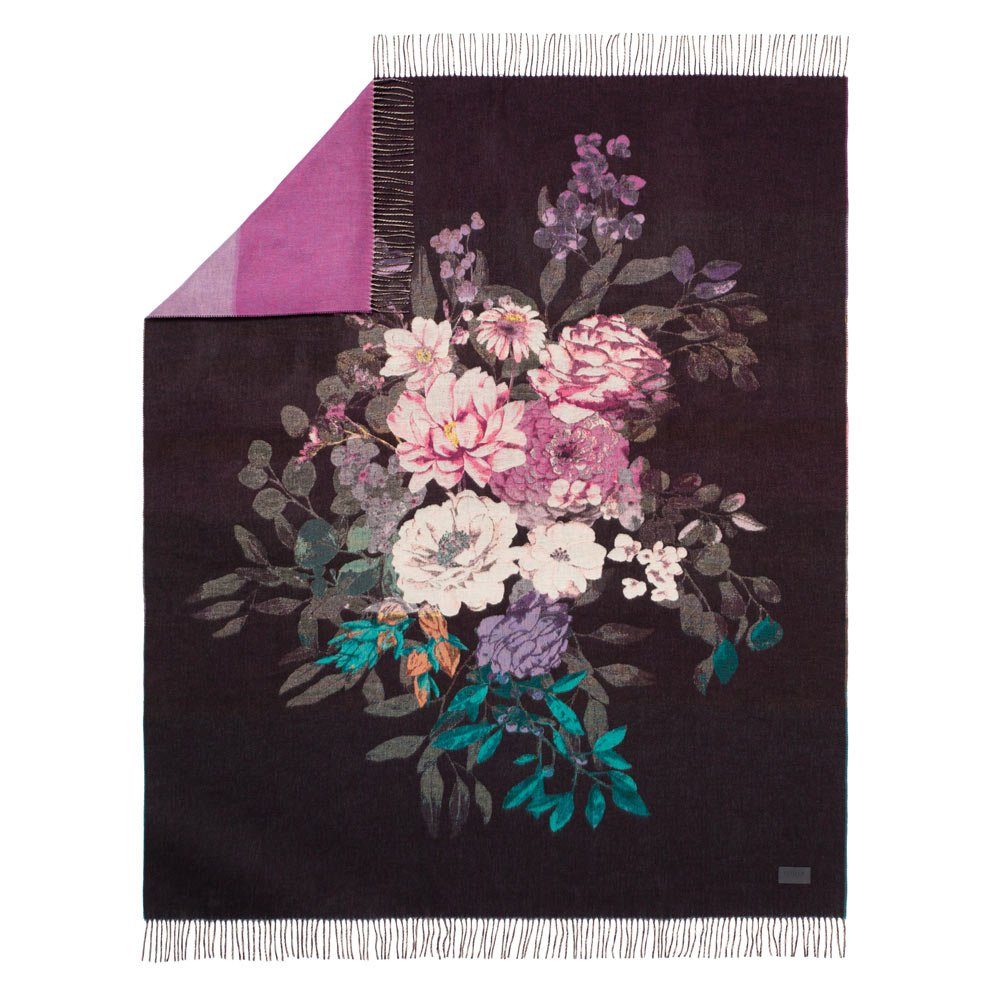 Wohndecke Estella Wohndecke Kuscheldecke Plaid 130x180 Flower Dream Rosen 8611-9, Estella