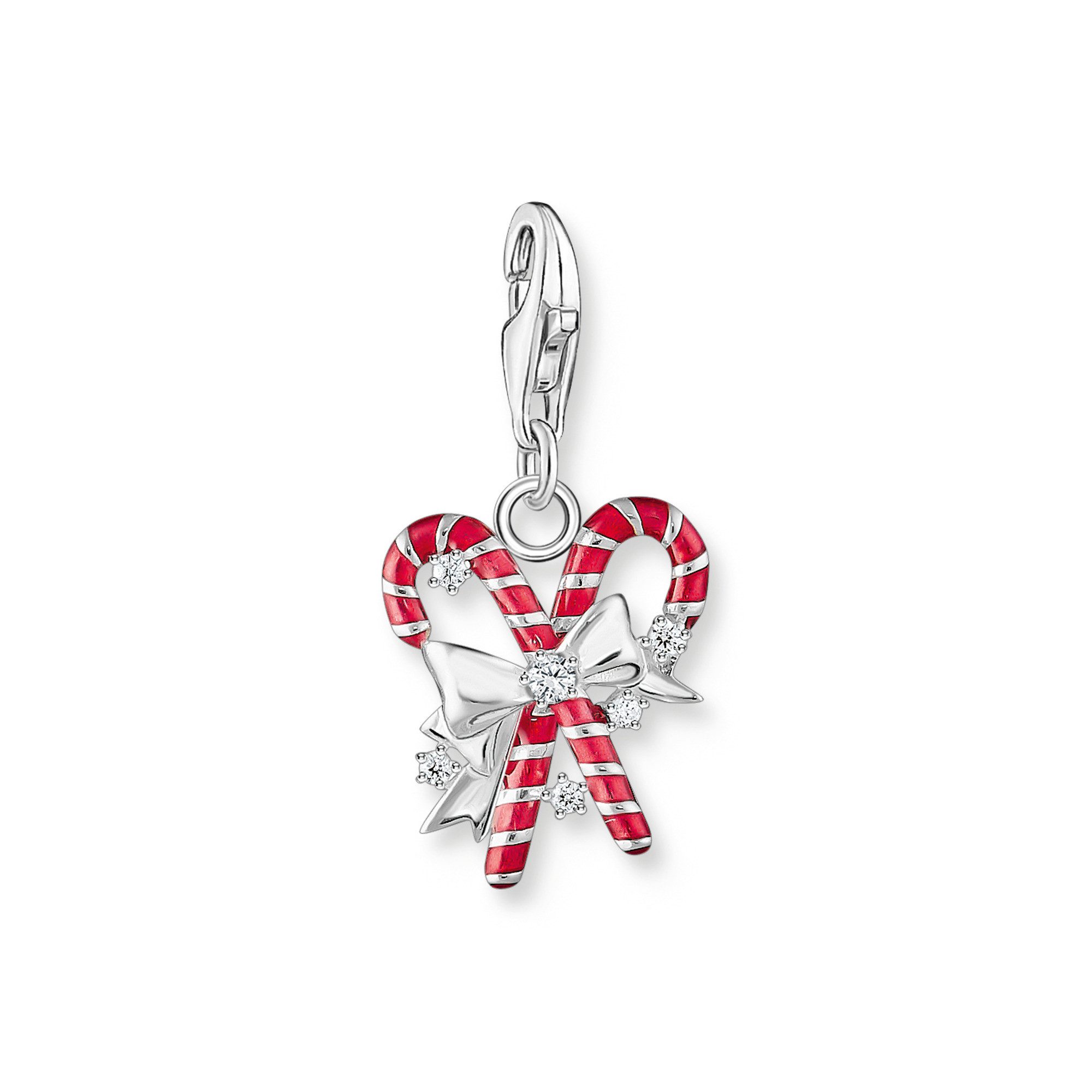 THOMAS SABO Charm-Einhänger Zuckerstangen, mit Zirkonia (synth)