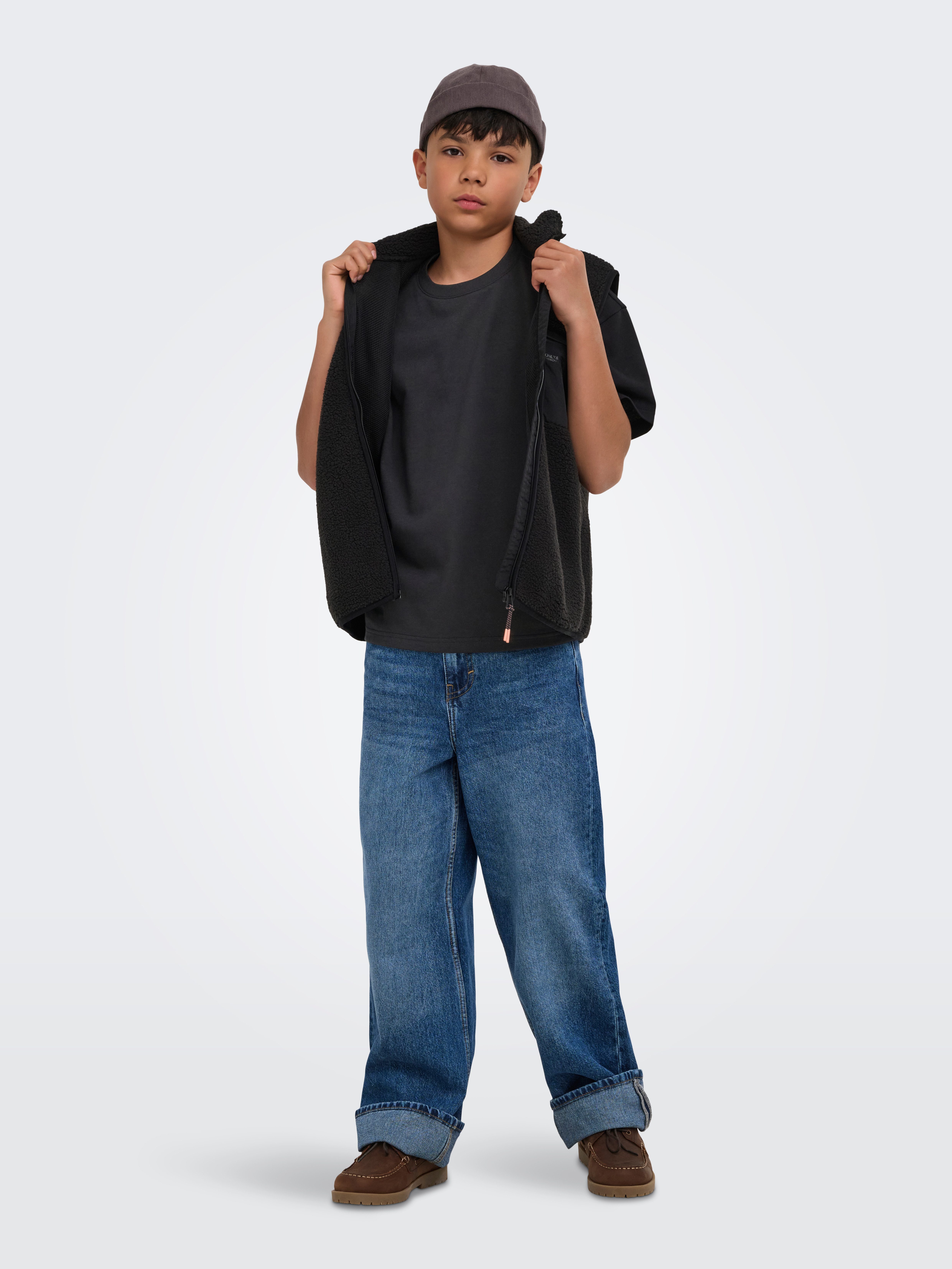 ONLY & SONS junior Rundhalsshirt OSJCASPIAN AIRFLEX BOXY SS TEE JRS Baumwollmischung, regular fit – Bild 3 von 5