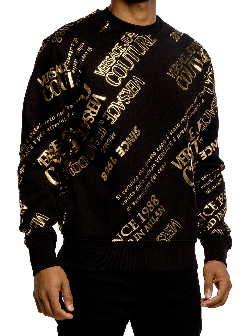 Versace Sweatshirt Jeans Couture Warranty Sweater Sweatshirt Pullover Pulli
