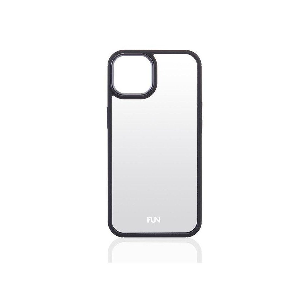 Peter Jäckel Handyhülle CAMERA PROTECT COVER CLEAR Black für Apple iPhone 14/ 13 Handyhülle