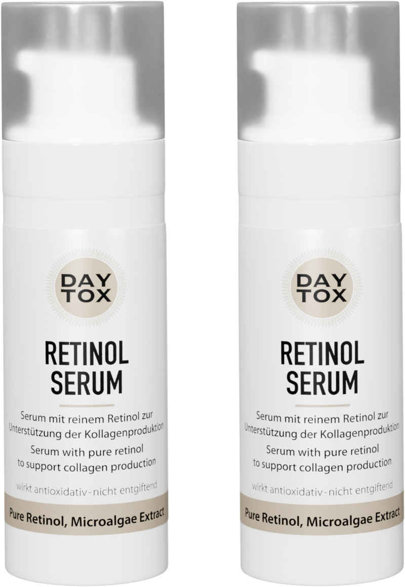 DAYTOX Gesichtspflege-Set Retinol Serum, 2-tlg.