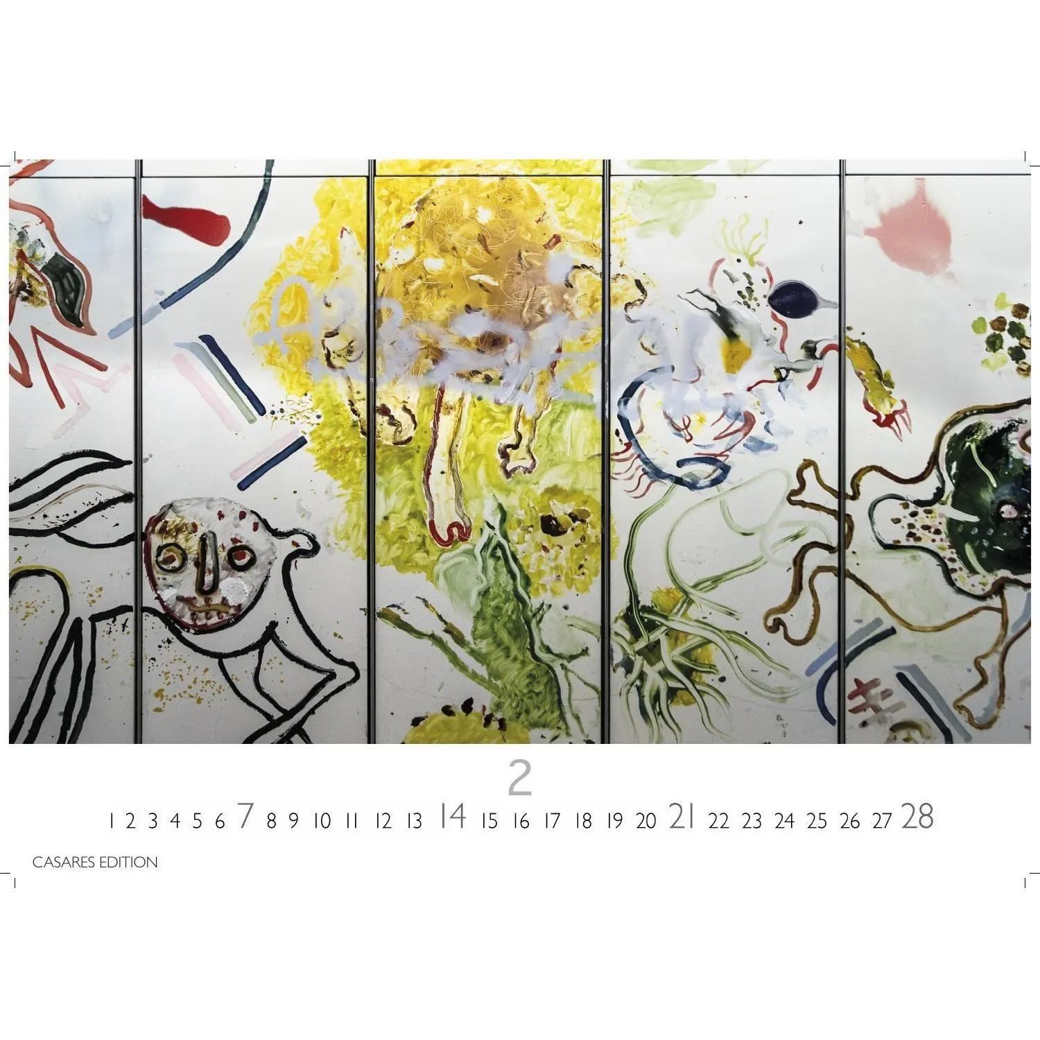 Wandkalender Berlin Street Art Kalender 2027 - Wandkalender, Fotokalender...