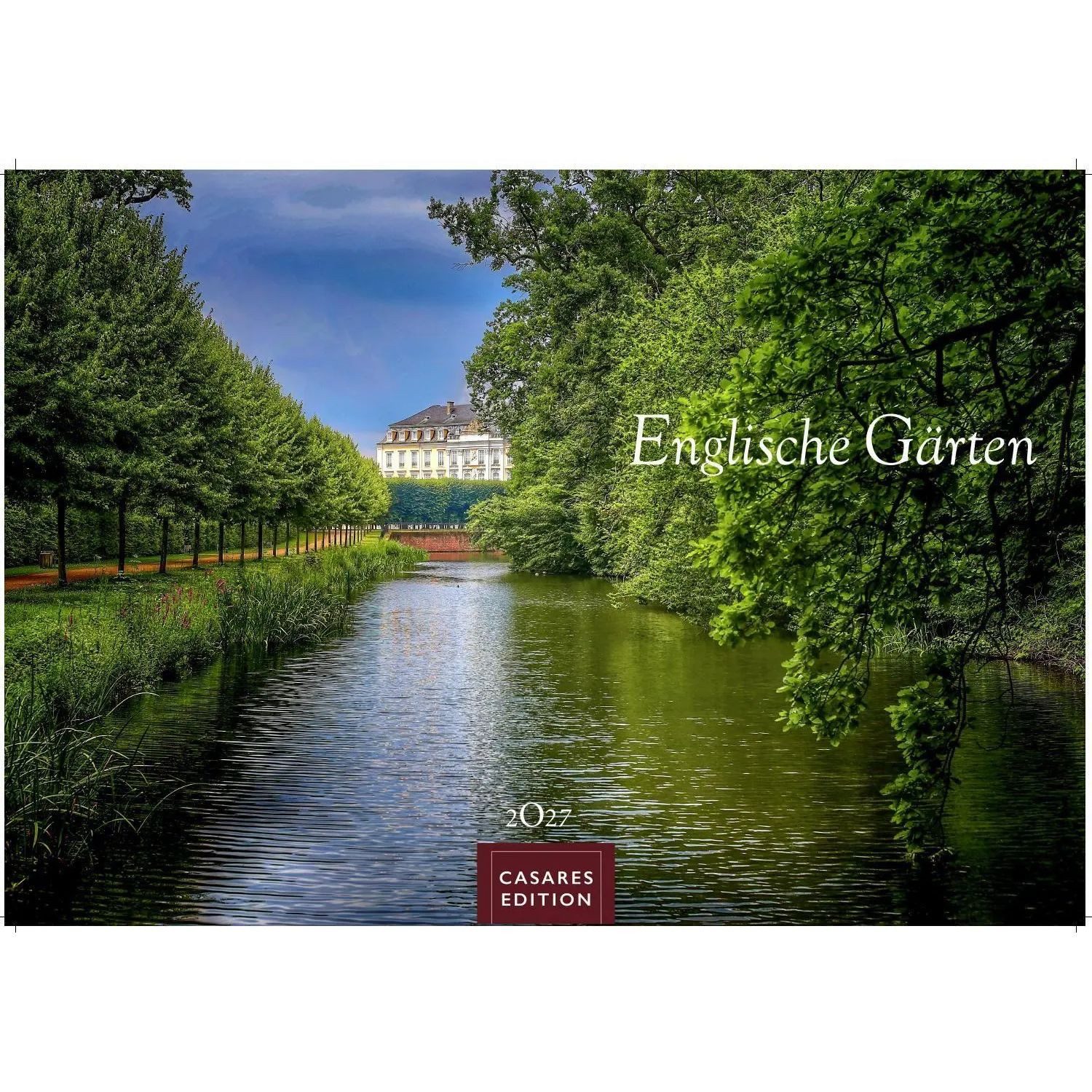 Wandkalender Englische Gärten Kalender 2027 - Wandkalender, Fotokalender...