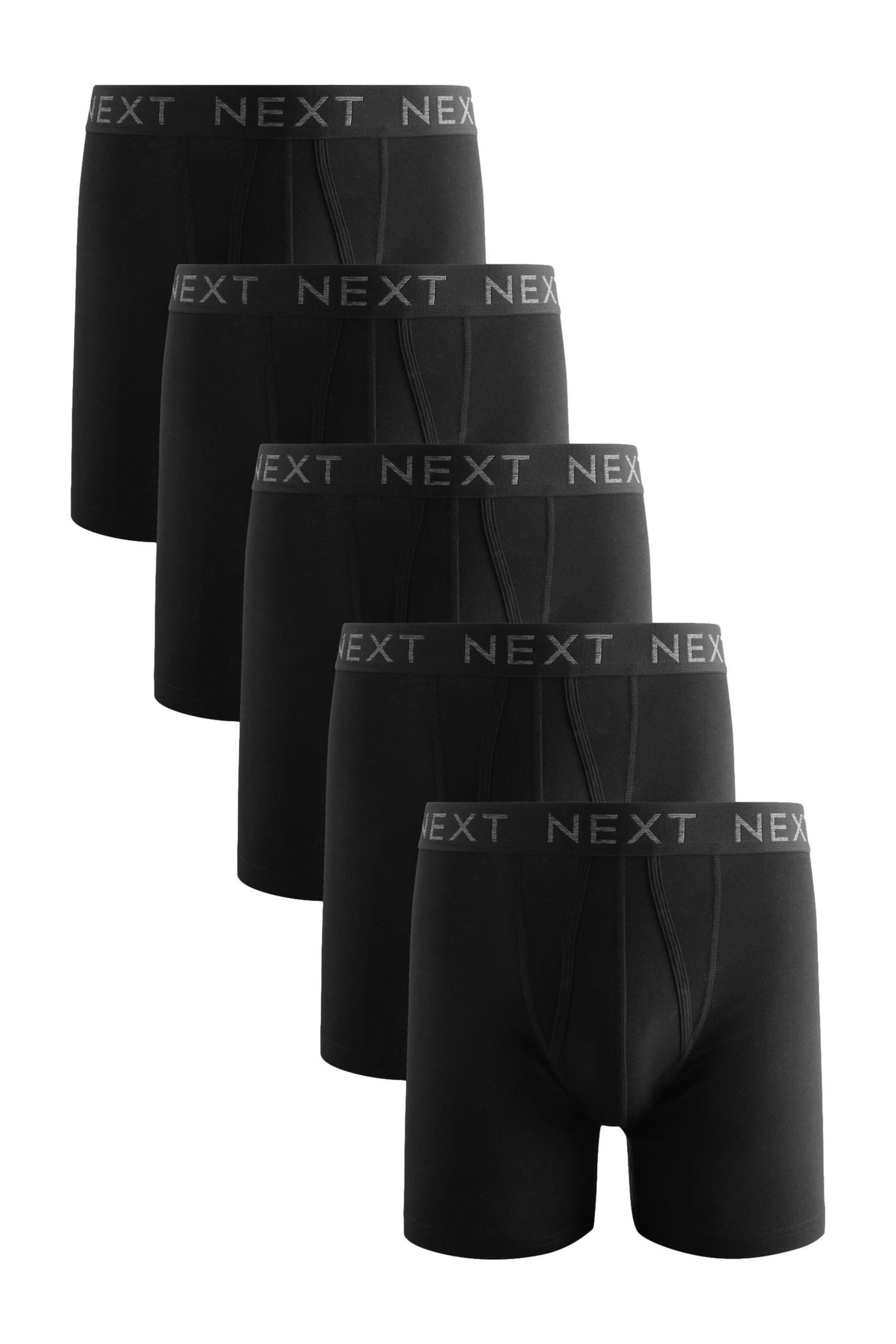 Next Boxershorts Längere Sport-Unterhosen, A-Front, 5er-Pack günstig online kaufen