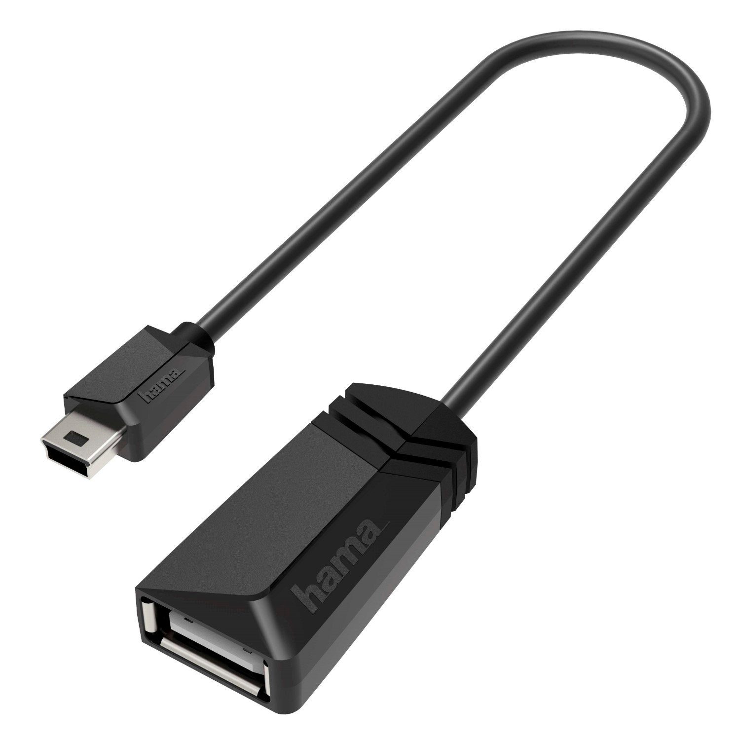 Adapter OTG Mini-USB Stecker auf USB-A-Buchse Tablet-Kabel