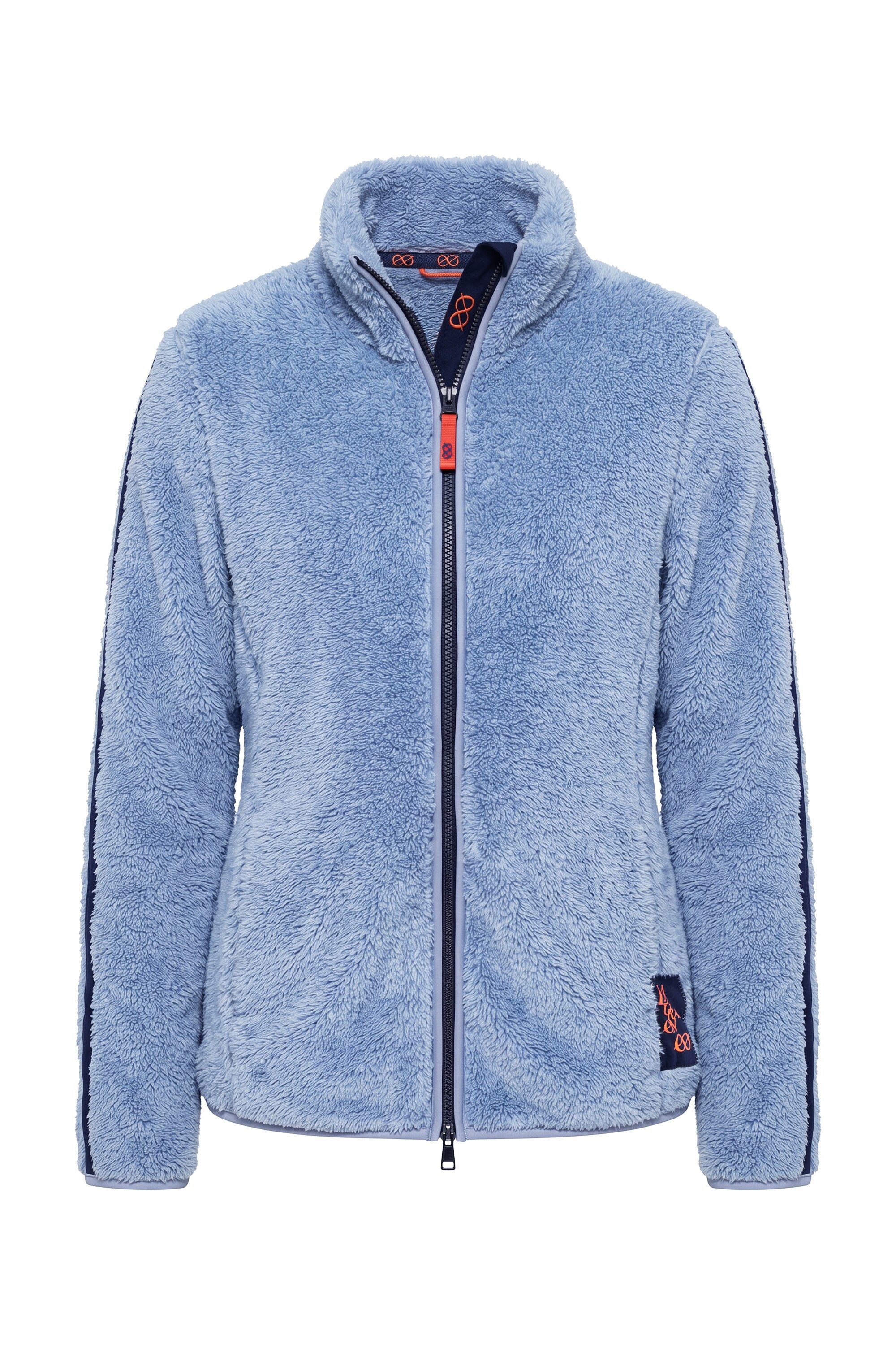 Laurasøn Bouclèjacke Teddyjacke Stehkragen Langarm – Bild 2 von 4