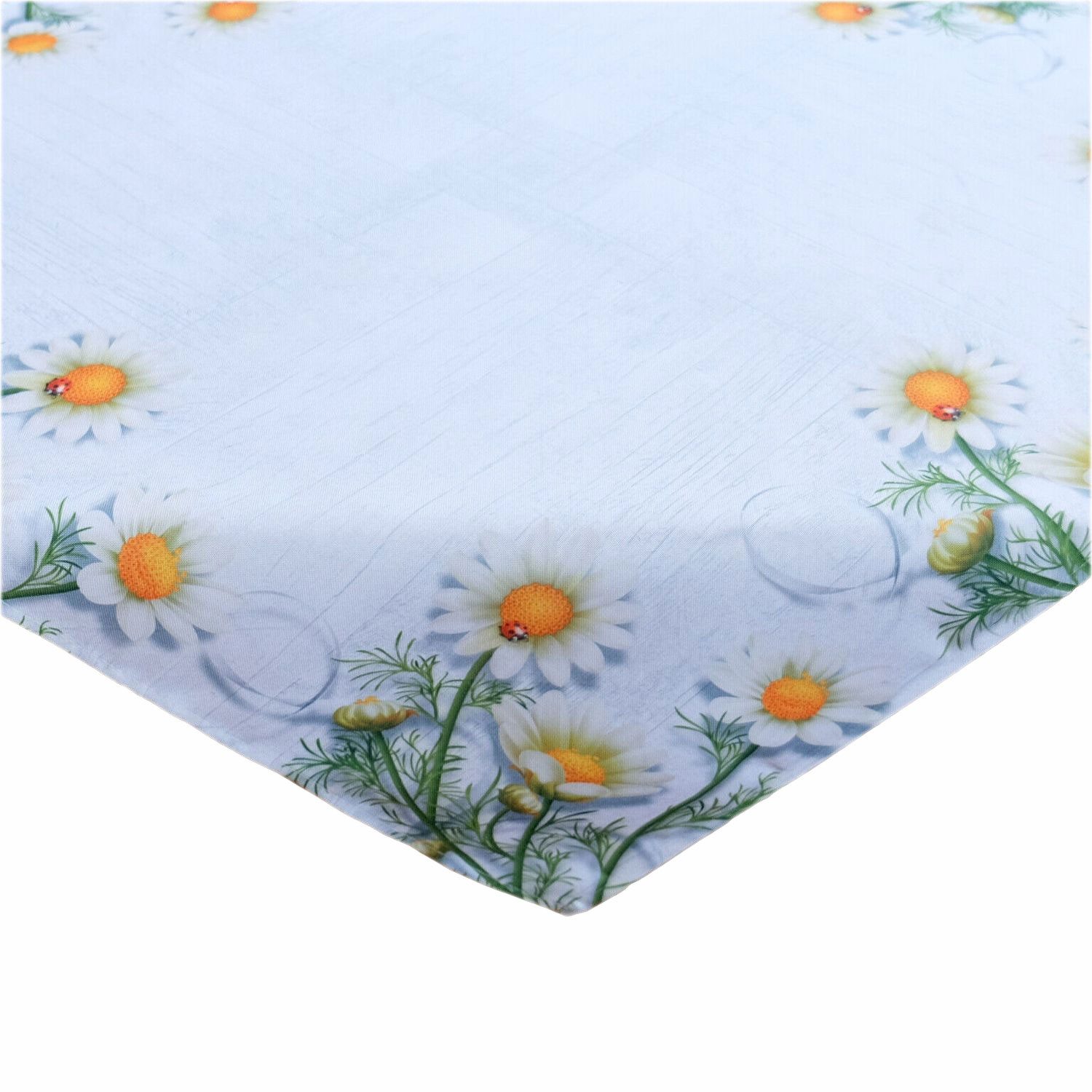 texpot Tischdecke Druck Kamillenblüten Blumen Tischläufer Frühling (1-tlg)