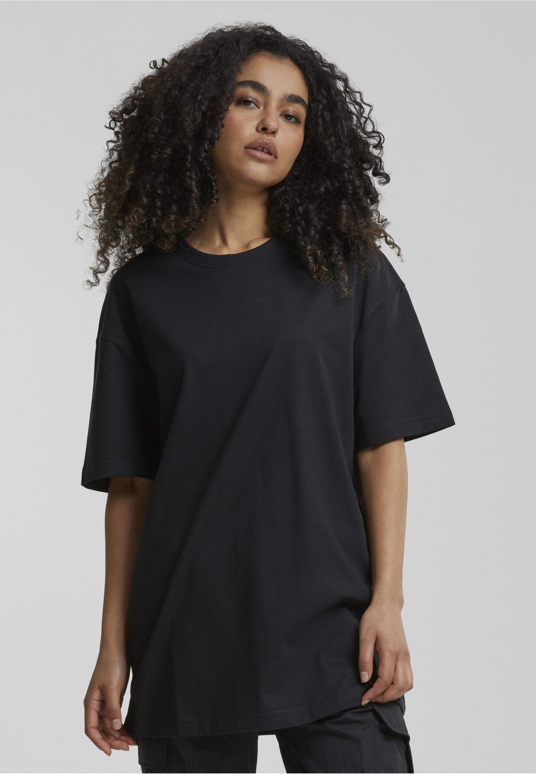 URBAN CLASSICS T-Shirt Urban Classics Damen Ladies Oversized Boyfriend Tee (1-tlg) – Bild 5 von 5
