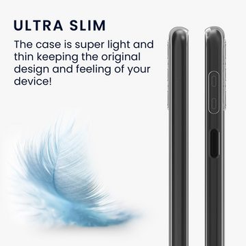kwmobile Handyhülle Hülle für Samsung Galaxy A13 5G, Silikon Handyhülle transparent - Handy Case gummiert