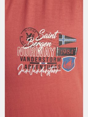 Jan Vanderstorm Poloshirt STEIVAN mit Rippstrickkragen