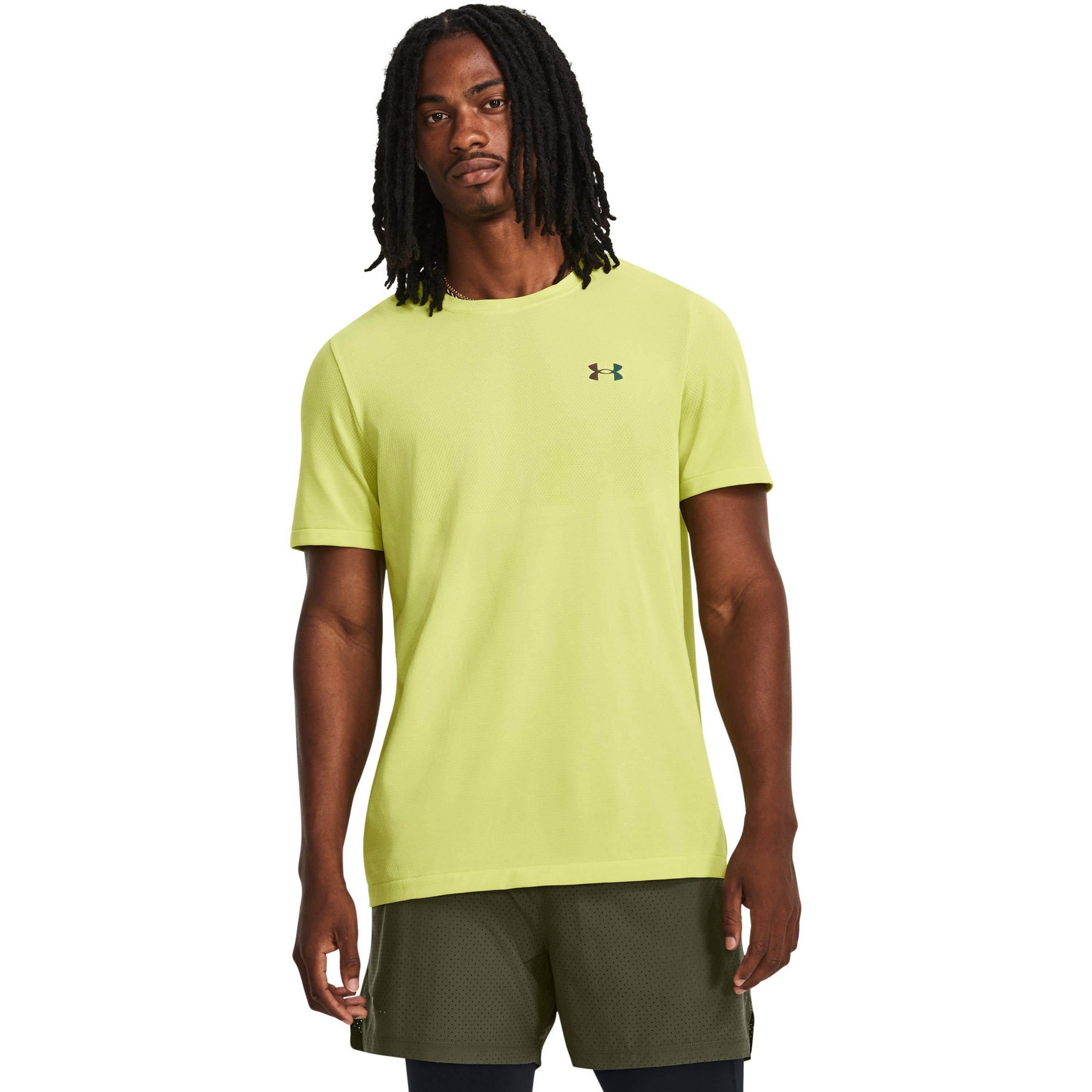 yellow Seamless Under Armour® Rush lime Funktionsshirt Legacy