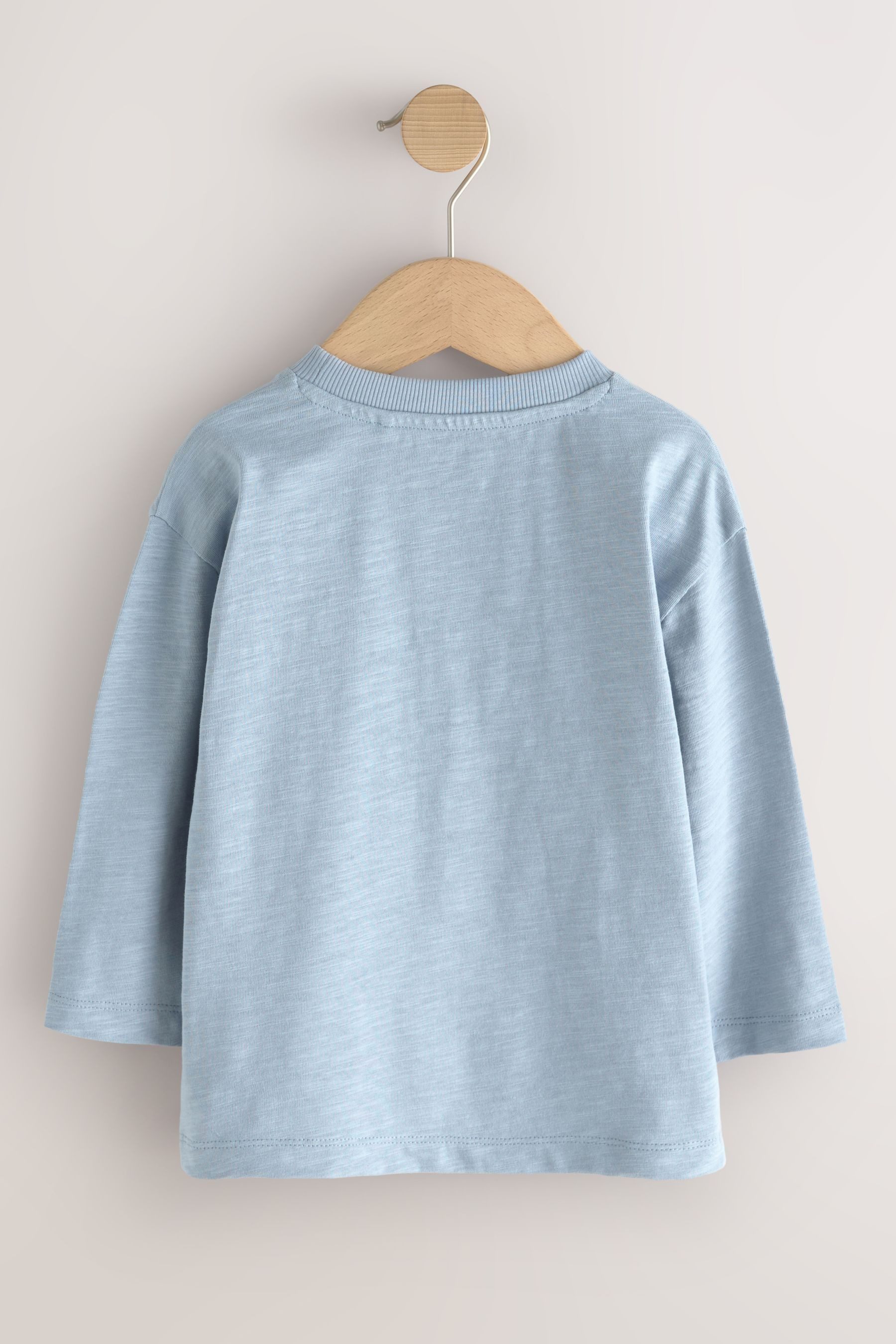 Next Langarmshirt 3er-Pack Langarmshirts mit Grafik (3-tlg) – Bild 2 von 5
