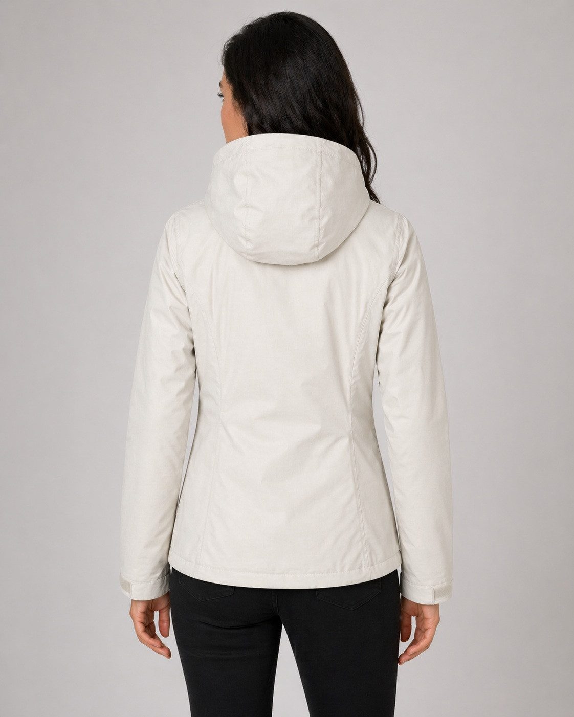 DEPROC Active Outdoorjacke LAVAL WOMEN Funktionsjacke, Wanderjacke, Regenjacke abnehmbare Kapuze