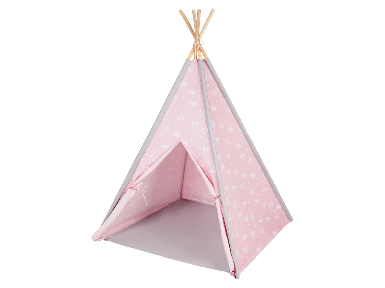 Playtive Spielzelt Kinder Tipi Zelt rosa Mädchen Kinderzelt ab 11/2 Jahre m günstig online kaufen