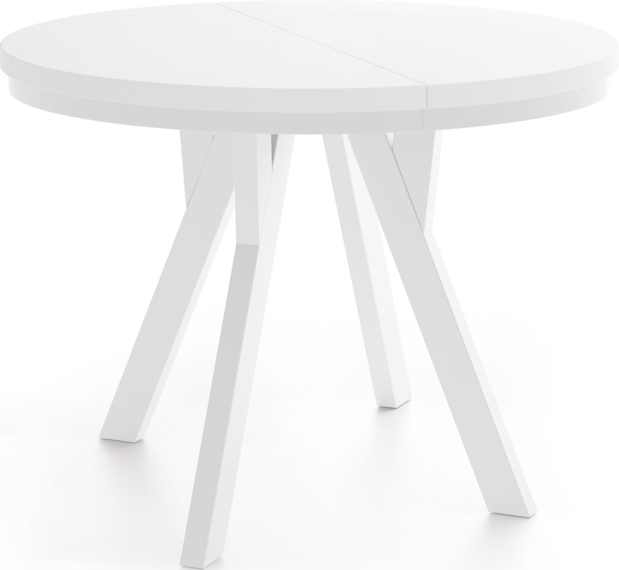 WFL GROUP Esstisch Strato White (vier günstig online kaufen
