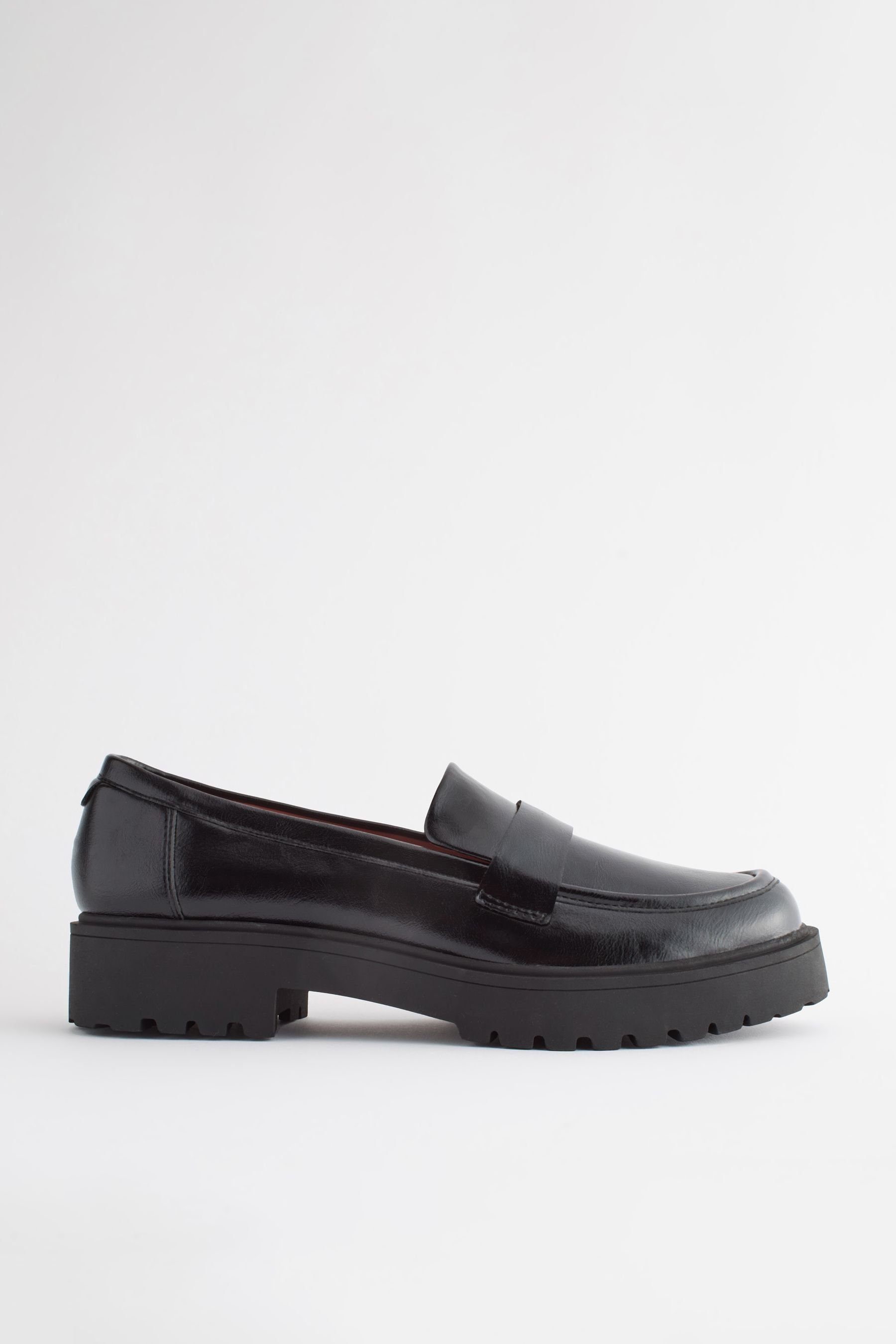 Next Forever Black Loafer Sohle (1-tlg) Loafer dicker mit Comfort®