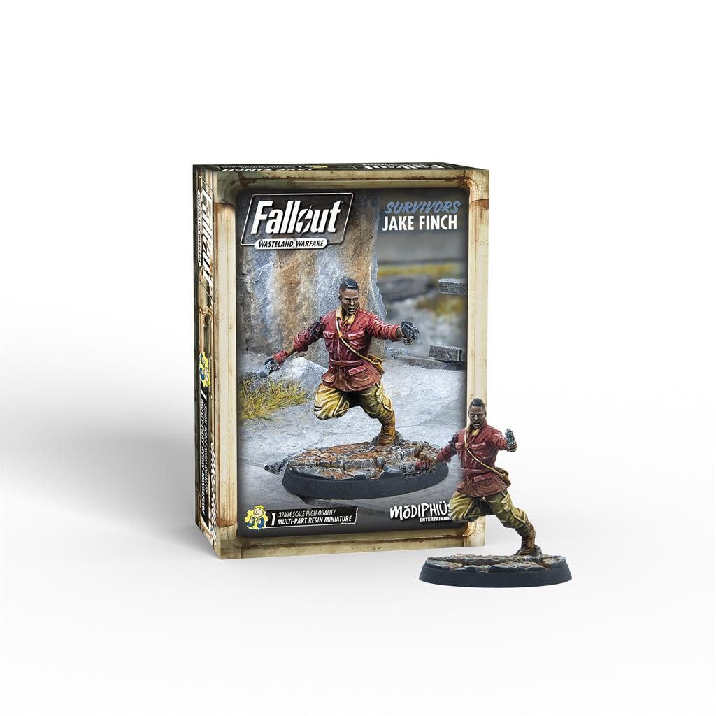 Modiphius Entertainment Modellbausatz Fallout: Wasteland Warfare - Survivors: Jake Finch (Promo) - Englisch