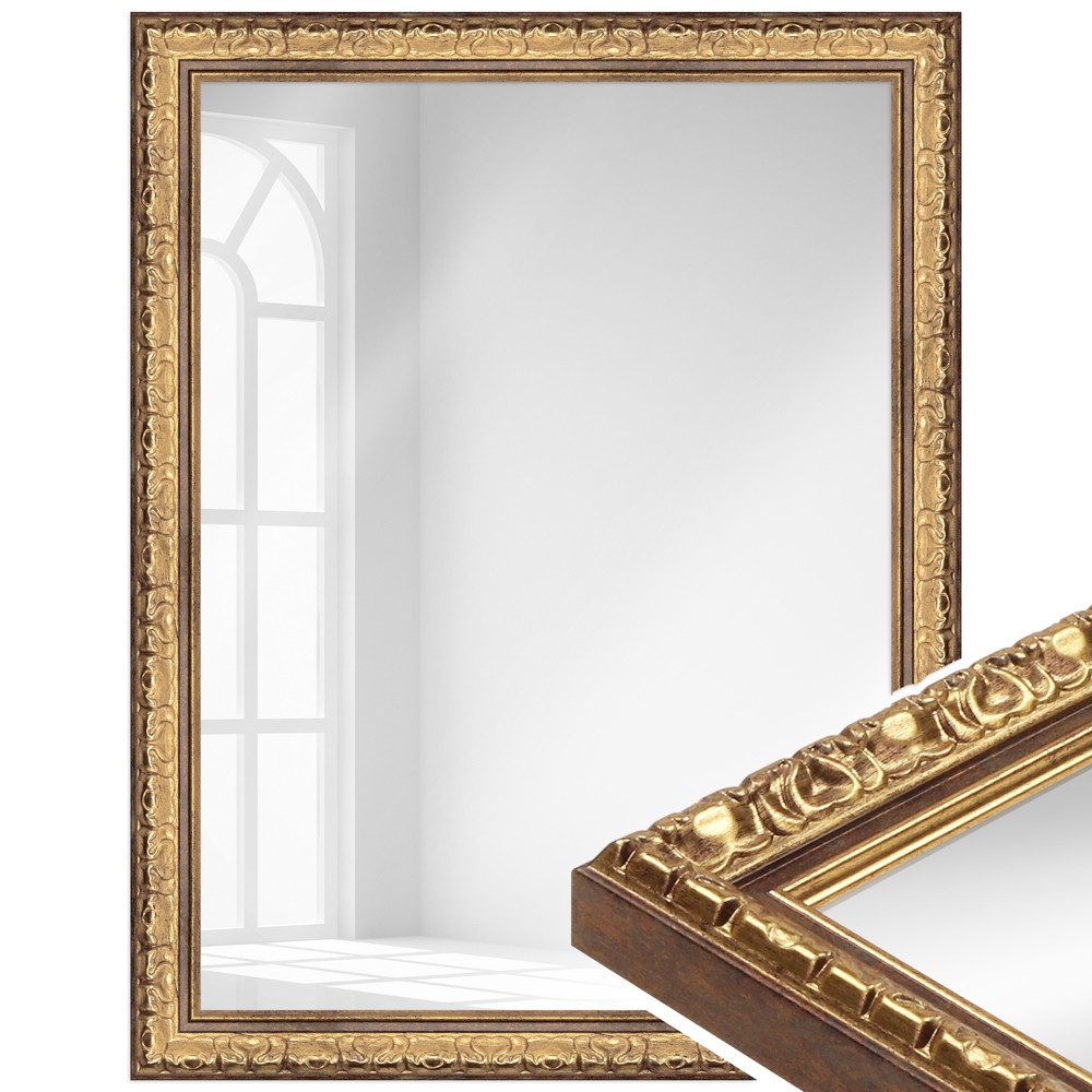 WANDStyle Wandspiegel H215, Gold, aus Kunststoff günstig online kaufen