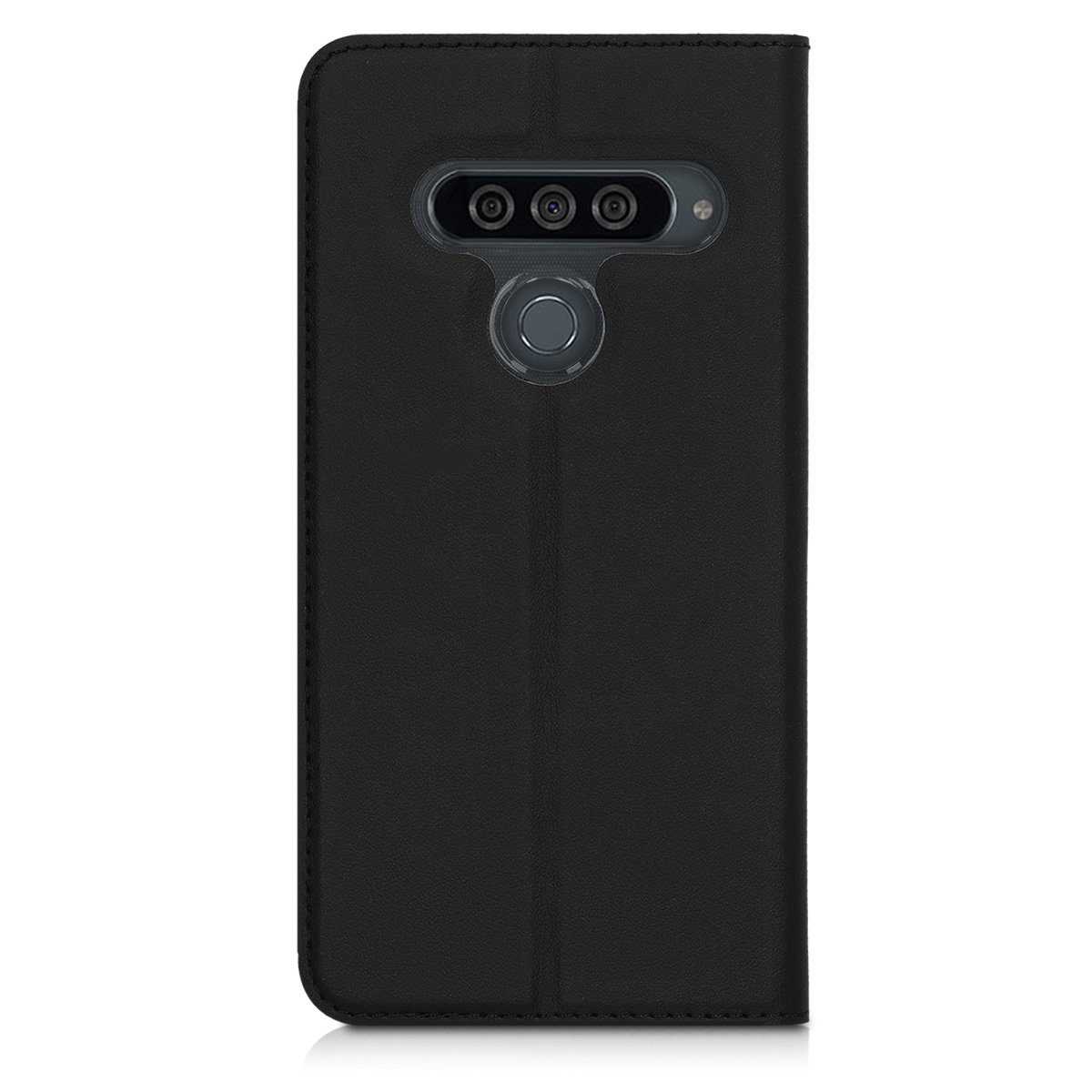 kwmobile Etui Hülle für LG G8s ThinQ, Kunstleder Handy Schutzhülle - Flip Cover Case – Bild 3 von 5