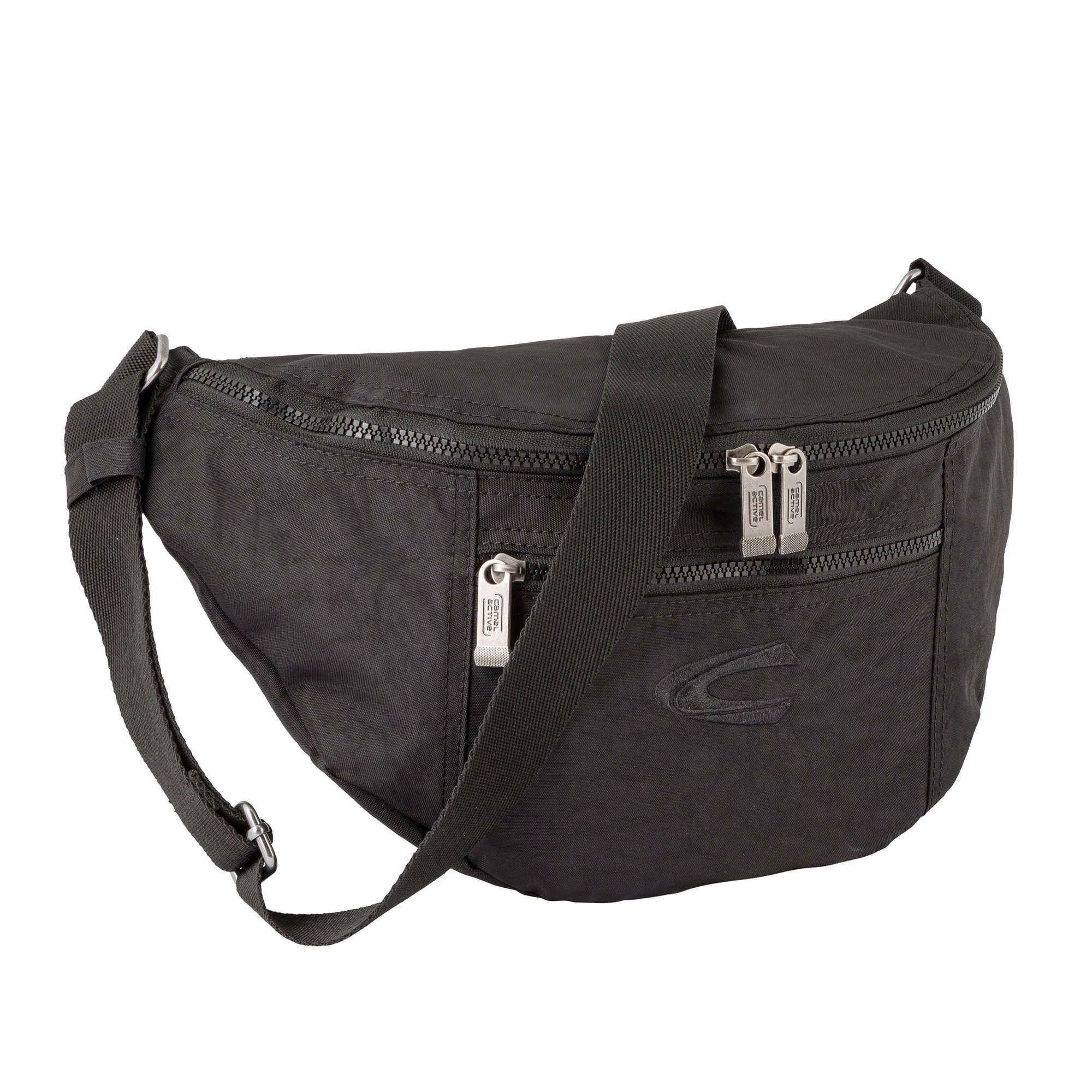 camel active Umhängetasche B00 Journey praktischen L, Cross schwarz bag im Design