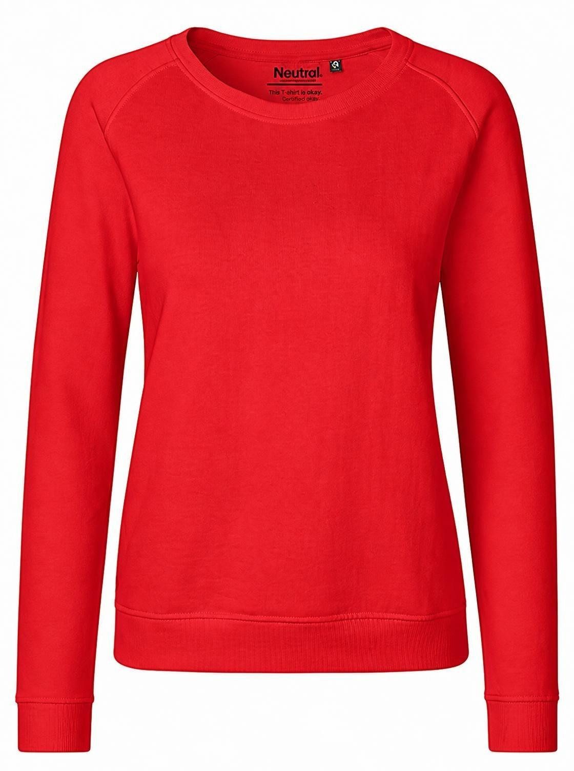 Neutral Sweatshirt Damen Sweatshirt / 100% Fairtrade Baumwolle