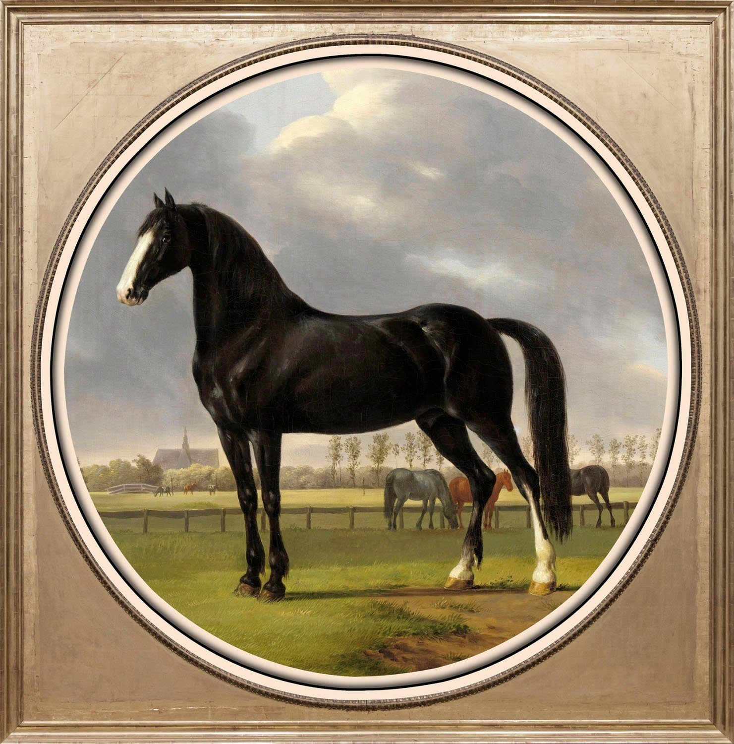 queence Acrylglasbild Pferd