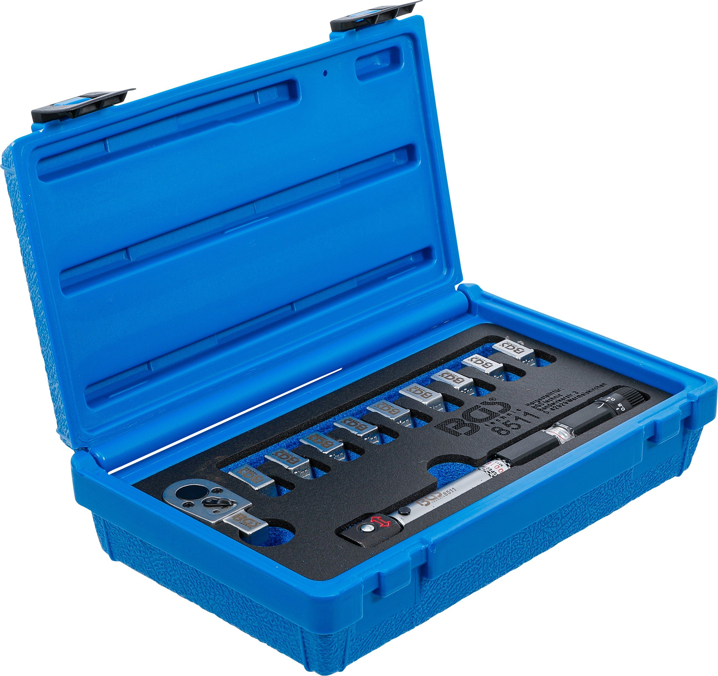 BGS technic Werkzeugset Drehmoment-Speichenschlüssel, austauschbare Köpfe, 3 - 15 Nm, (1-tlg)