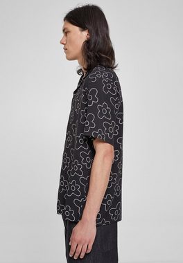 URBAN CLASSICS Langarmhemd Urban Classics Herren Viscose AOP Resort Shirt (1-tlg)