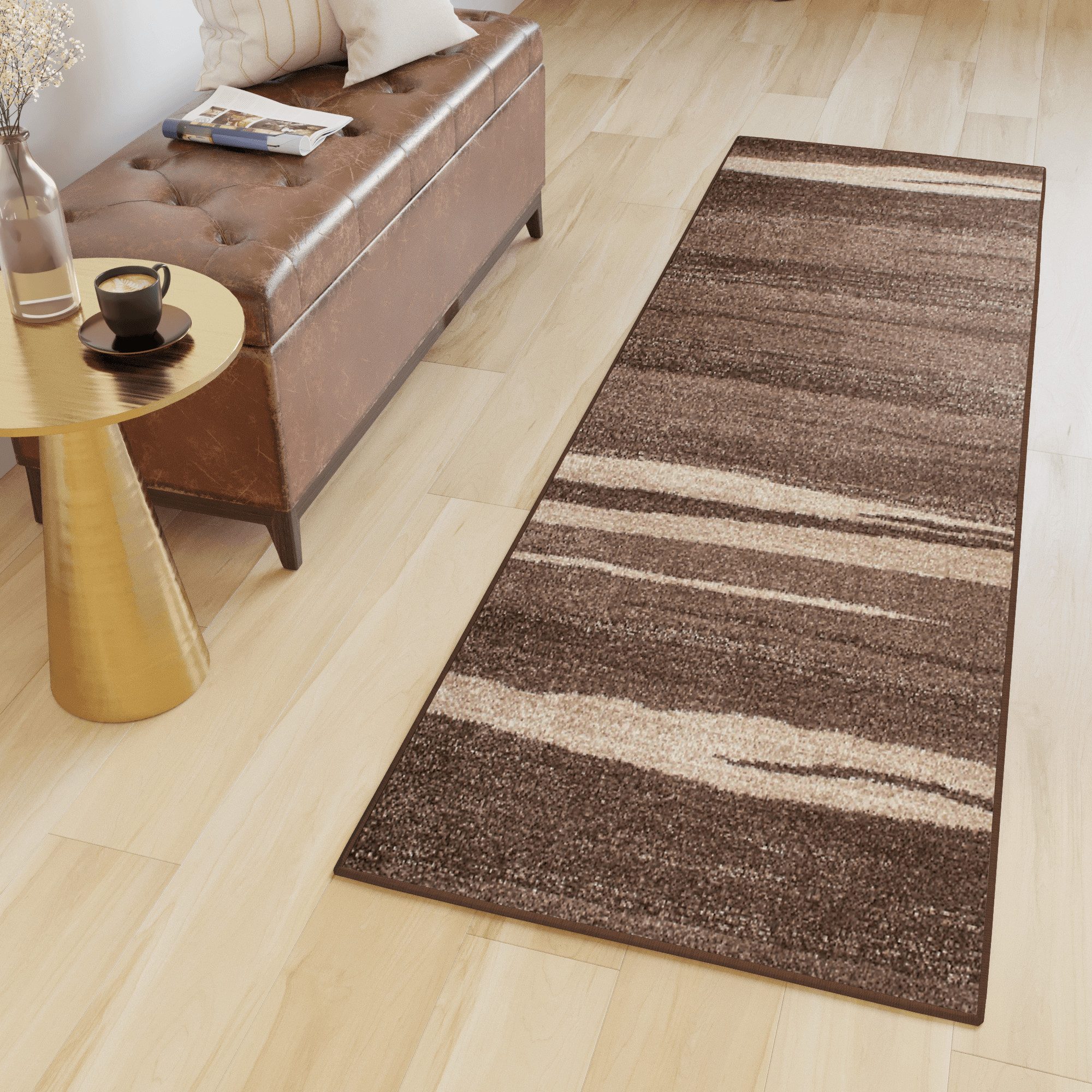 Läufer SARI, Tapiso, rechteckig, Höhe: 12 mm, Flur Kurzflor Modern Meliert Design Wohnzimmer Schlafzimmer Küche