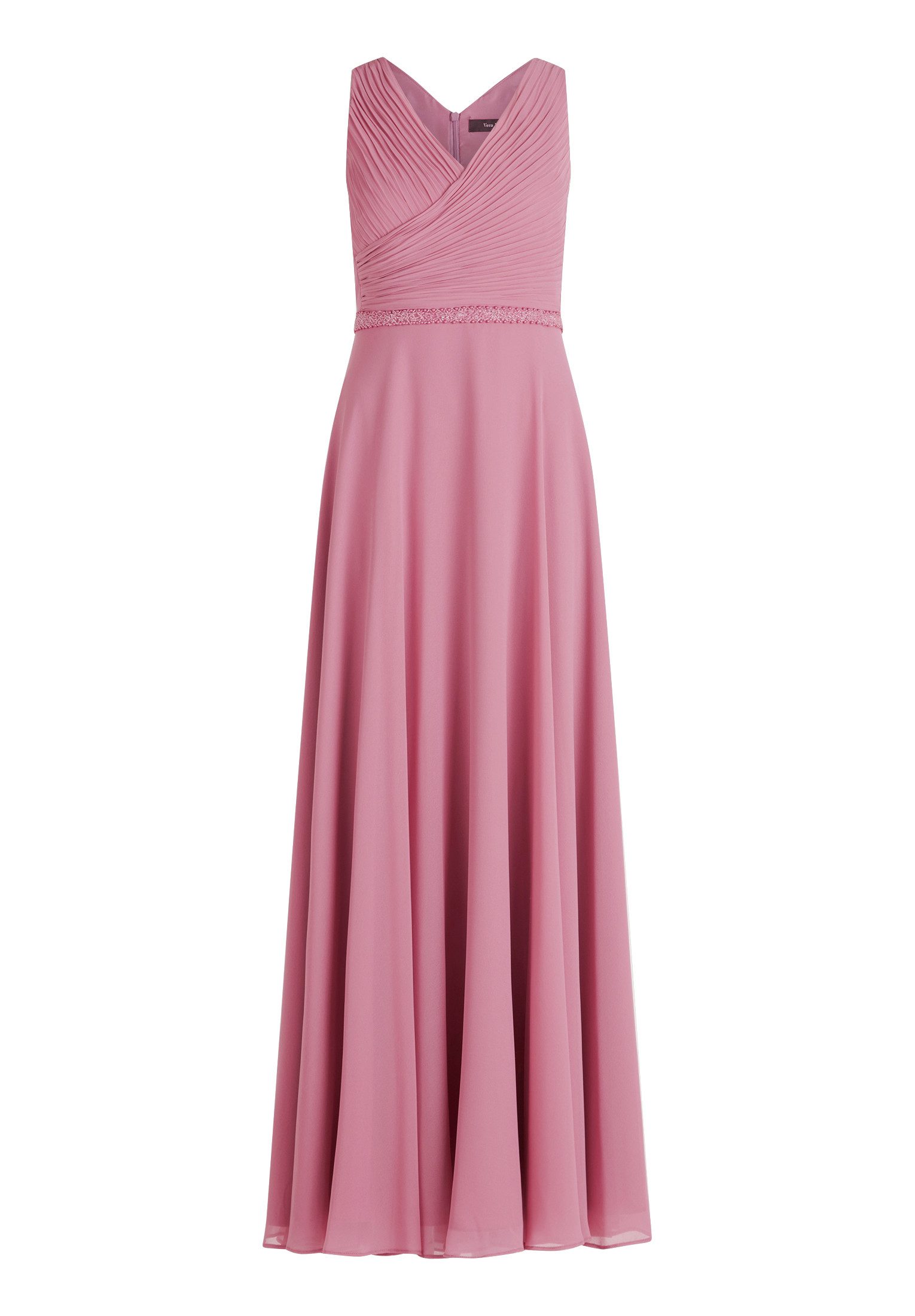 Vera Mont Abendkleid Damen Abendkleid mit Plissee Dekoelemente günstig online kaufen