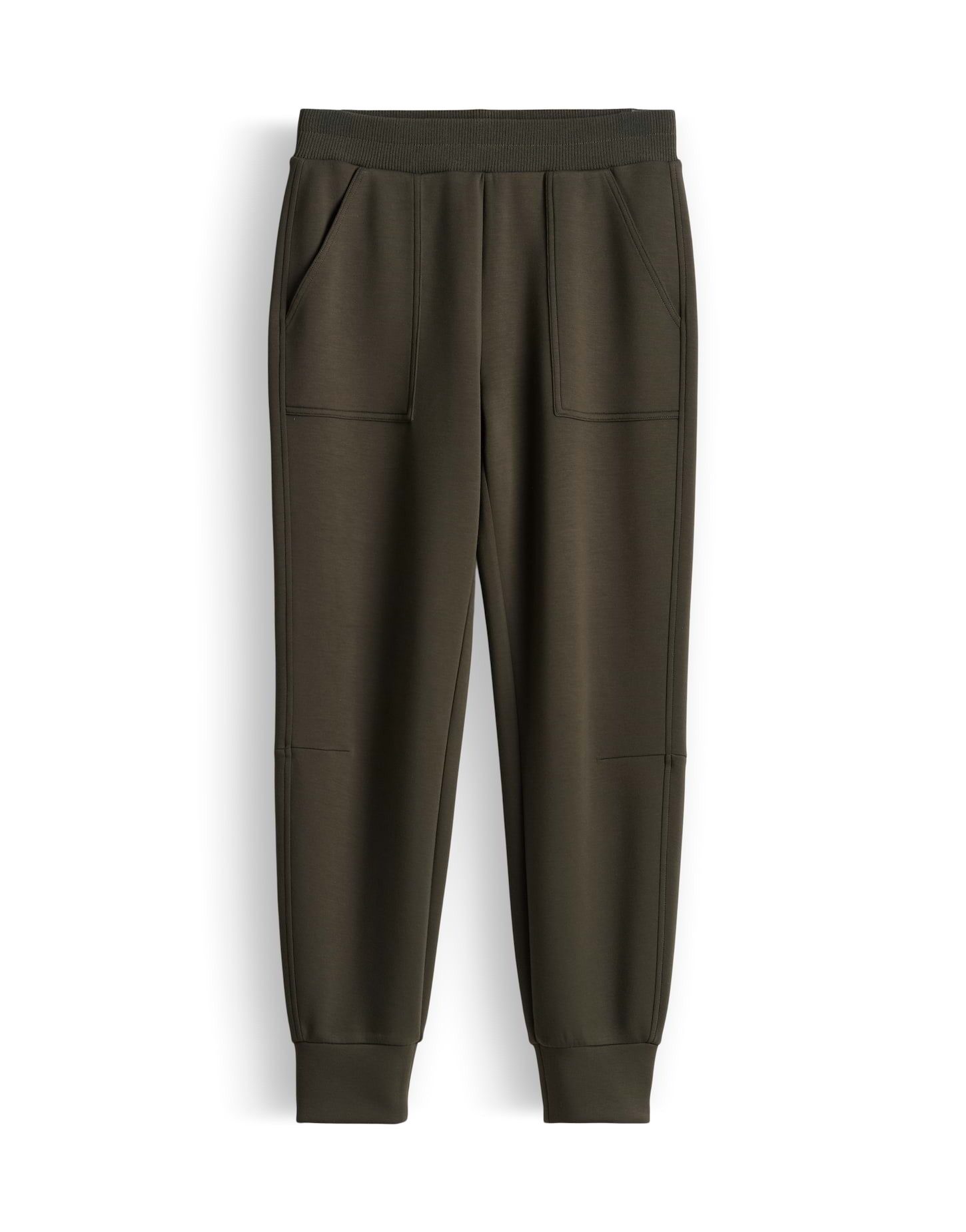 OPUS Stoffhose Myha Club mit samtiger Optik Schmal zulaufendes Bein, angeraute Oberfläche, weicher Griff
