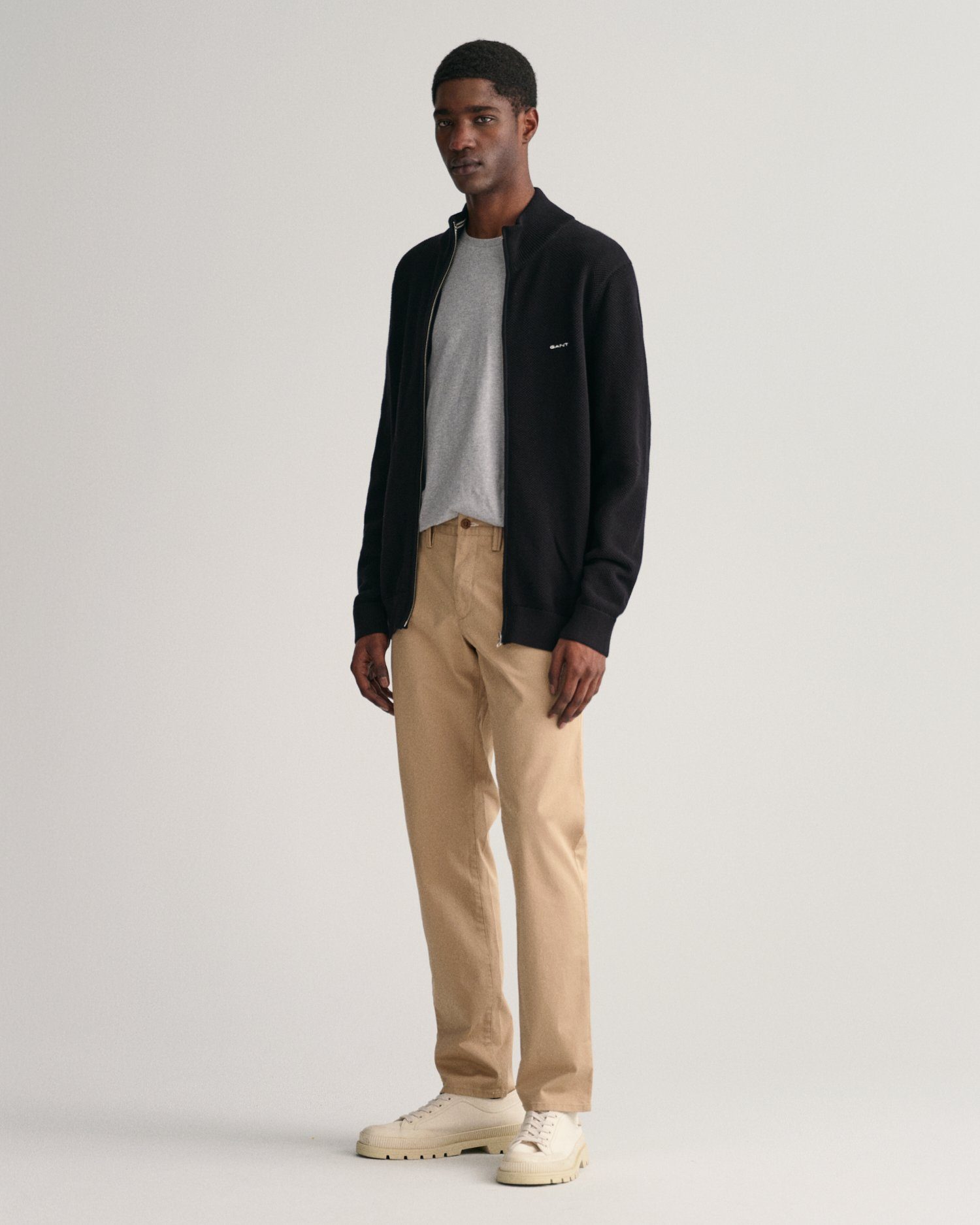 Gant Chinohose SLIM TWILL CHINOS mit gefütterten Seitentaschen günstig online kaufen