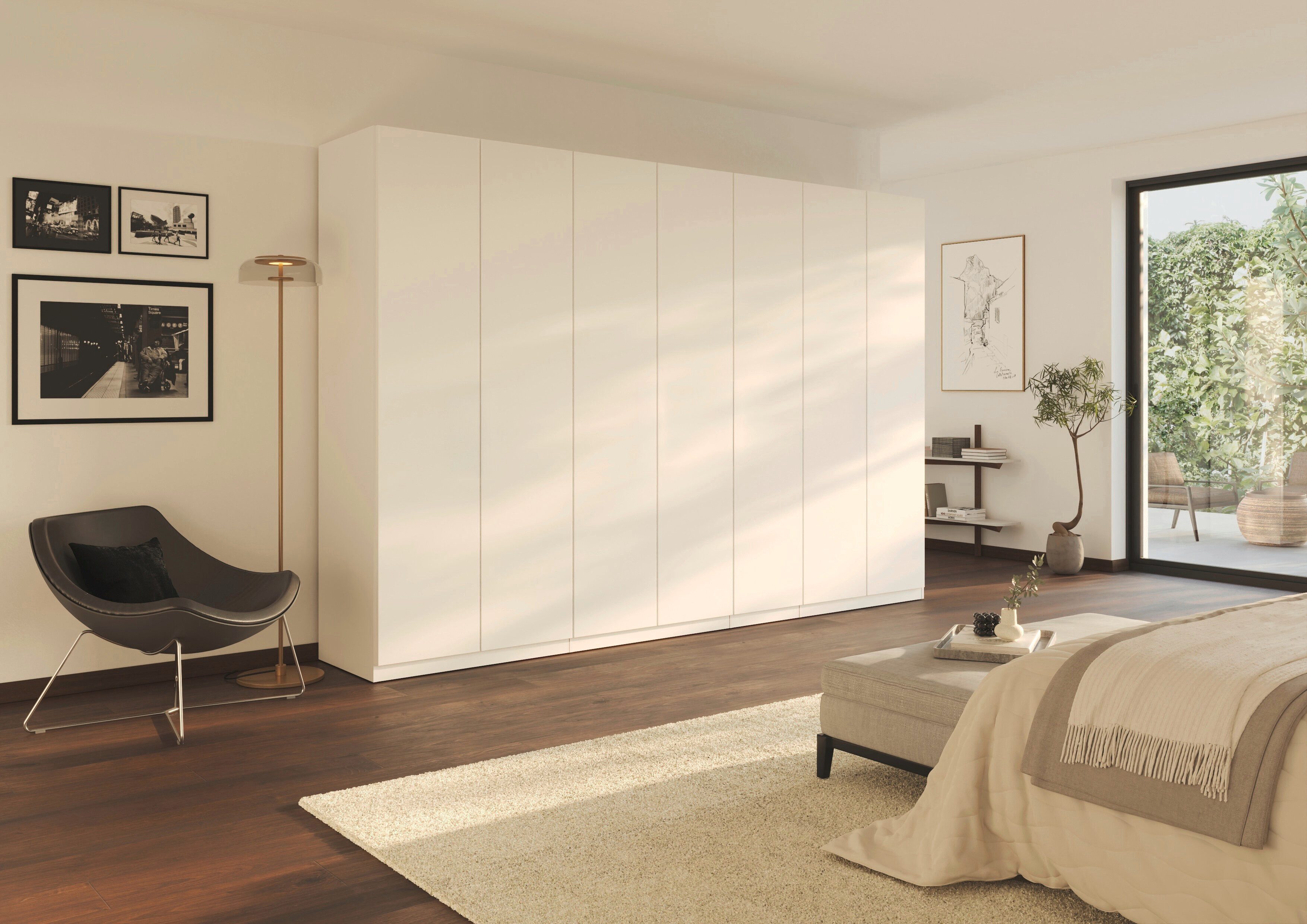 rauch Kleiderschrank Schlafzimmer Garderobe Kinderzimmer WELTNEUHEIT ELVIK by rauch-ONE (3 Ausstattungsvarianten - Breiten 47-405 cm, Höhen 187/212/231 cm) PATE – Bild 2 von 5